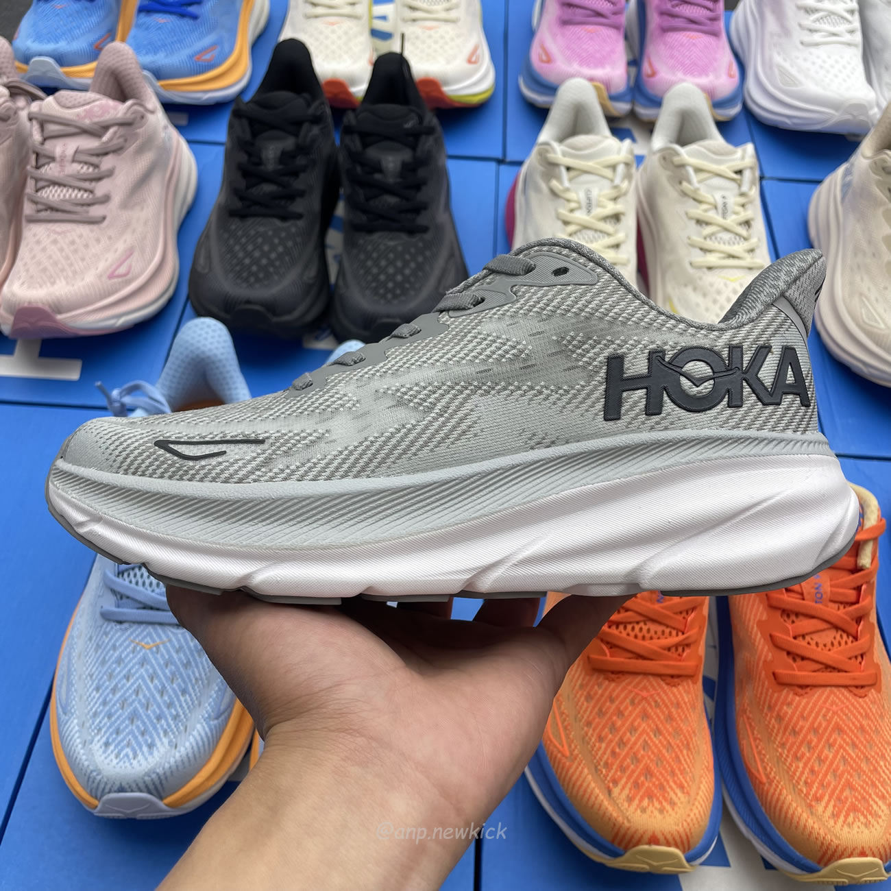 Hoka One One Clifton 9 White 1127895 Wwh (20) - newkick.app