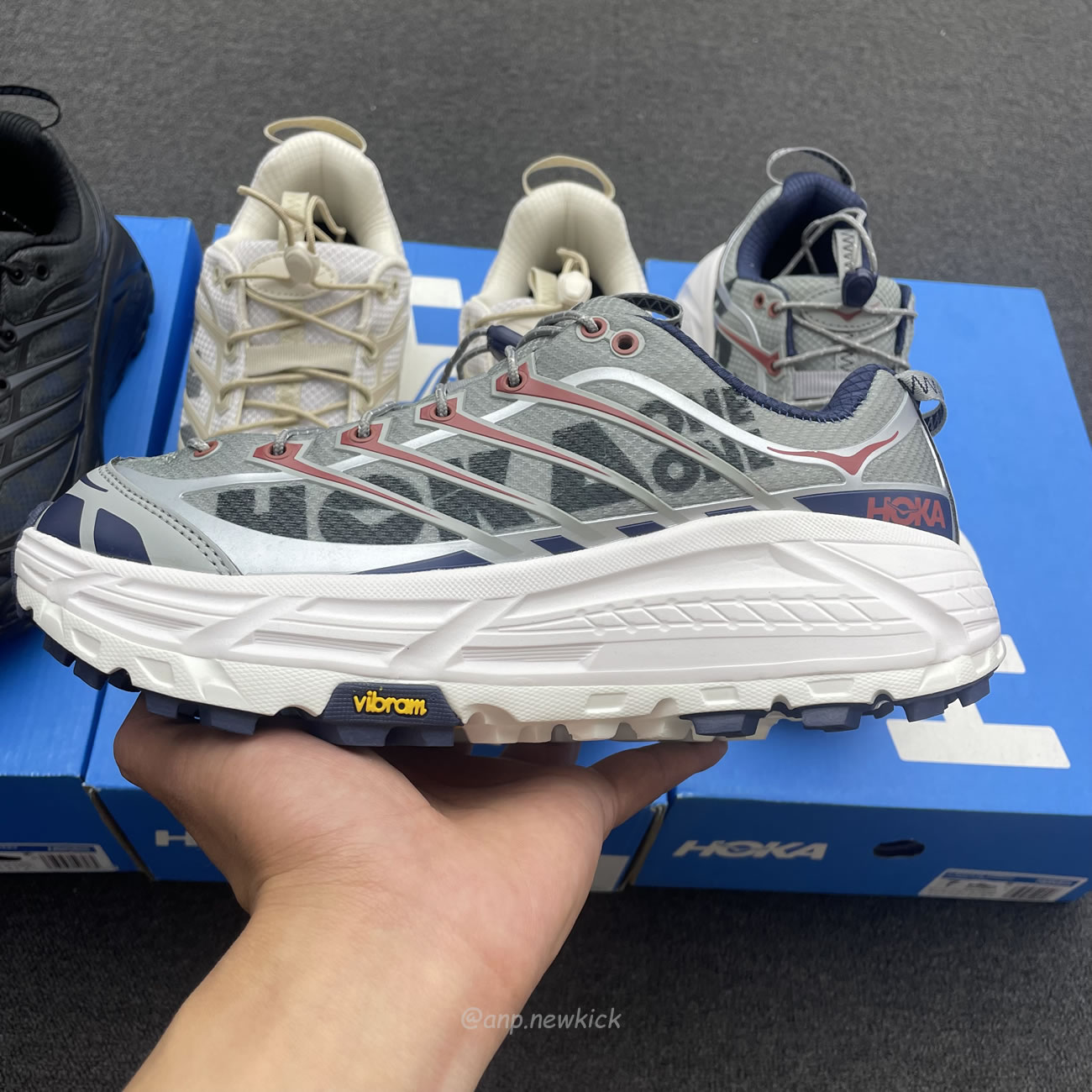 Hoka One One Mafate Three2 Eggnog Shifting Sand 1141572 Essn (14) - newkick.app