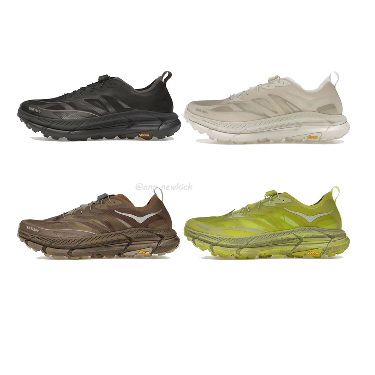 Hoka One One Mafate Speed 4 Lite Satisfy Bone Coffee Rubber Sulfur 1157050 Bone (1) - newkick.app