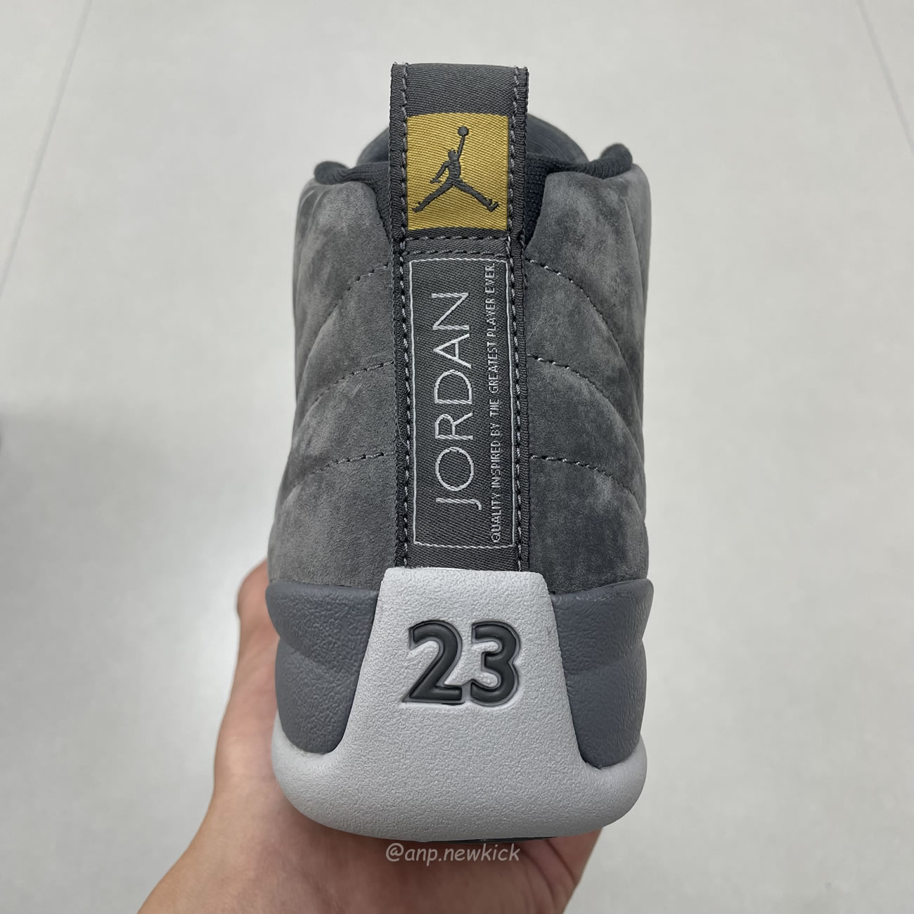 Air Jordan 12 Retro Dark Grey 130690 005 (5) - newkick.app