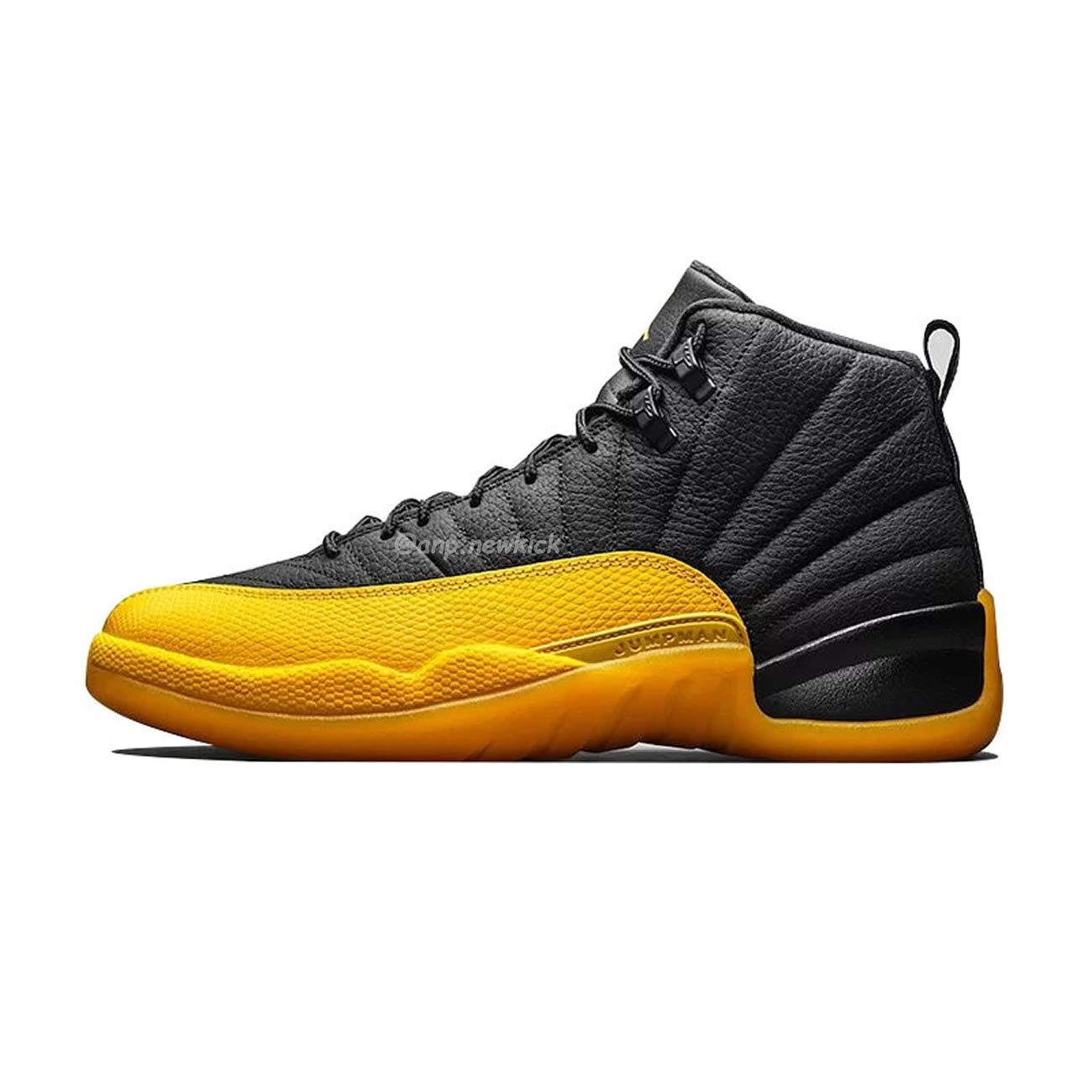 Air Jordan 12 Retro Black University Gold 130690 070 (1) - newkick.app