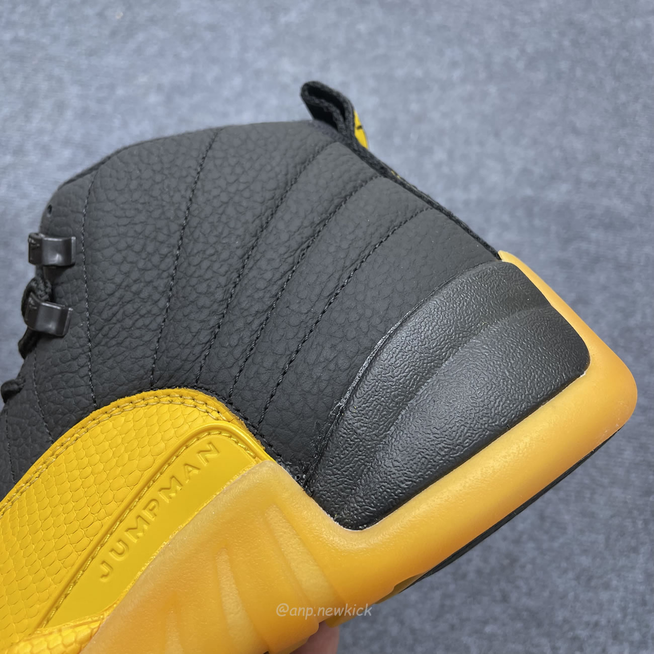 Air Jordan 12 Retro Black University Gold 130690 070 (2) - newkick.app