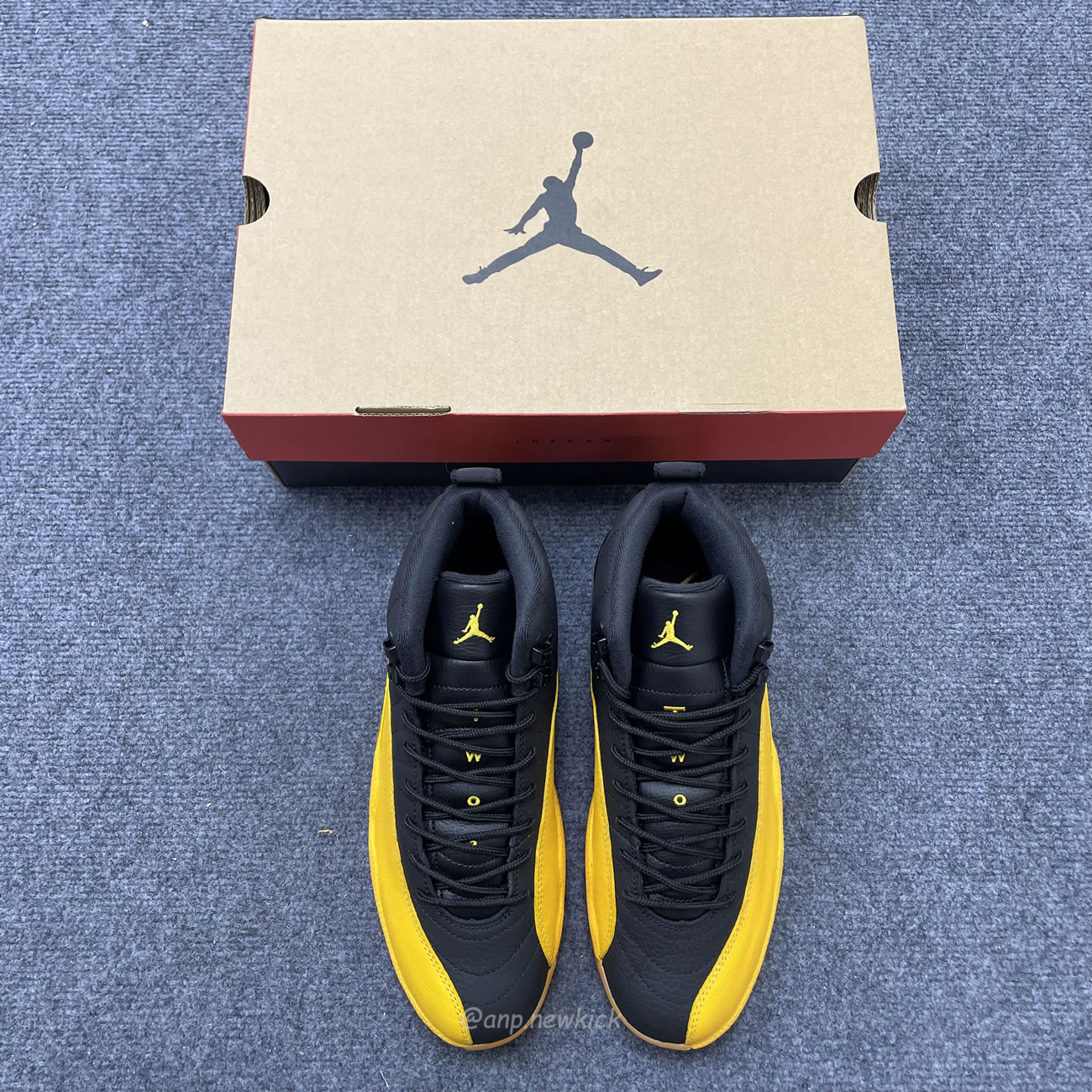 Air Jordan 12 Retro Black University Gold 130690 070 (8) - newkick.app