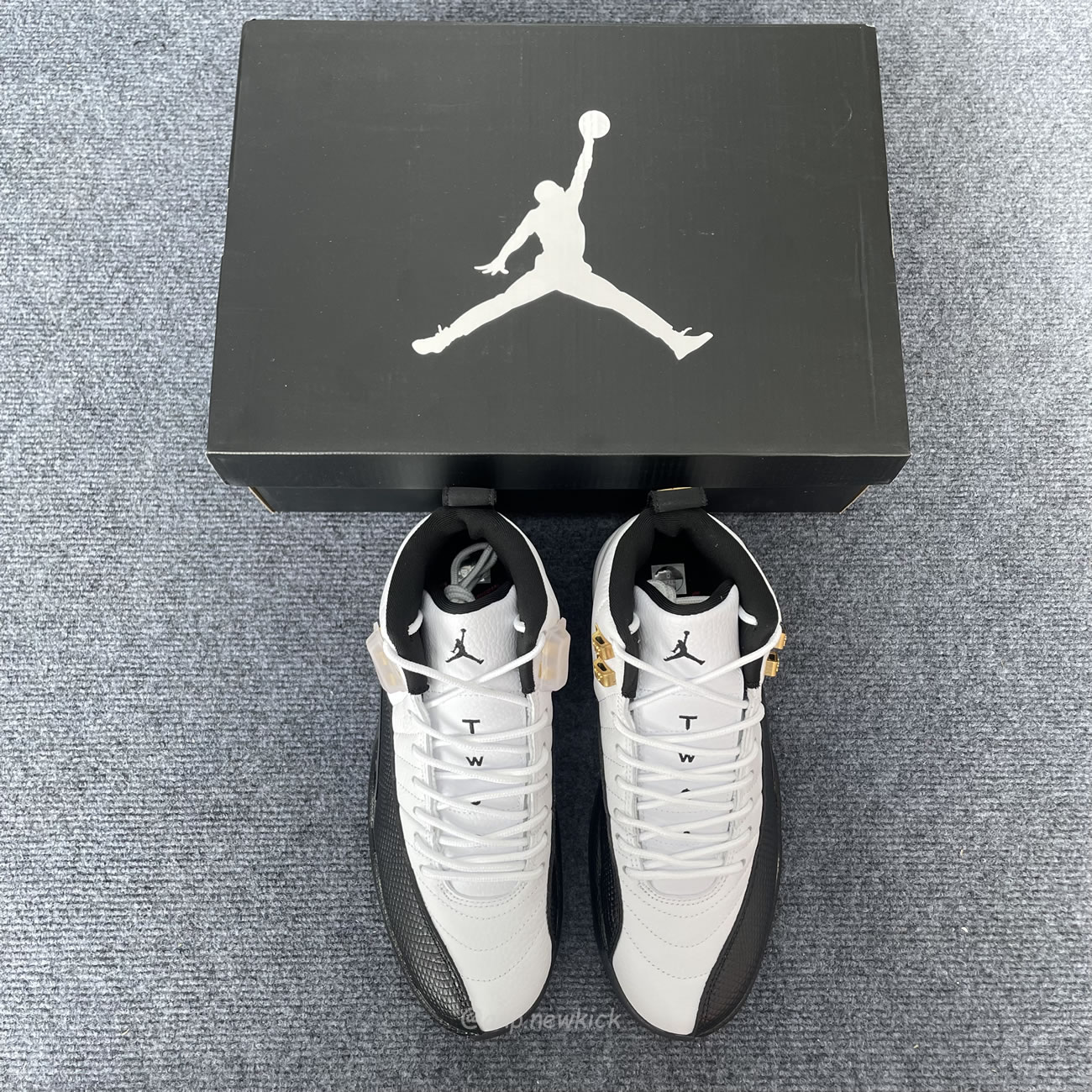 Air Jordan 12 Retro Taxi White Gold 130690 125 (14) - newkick.app