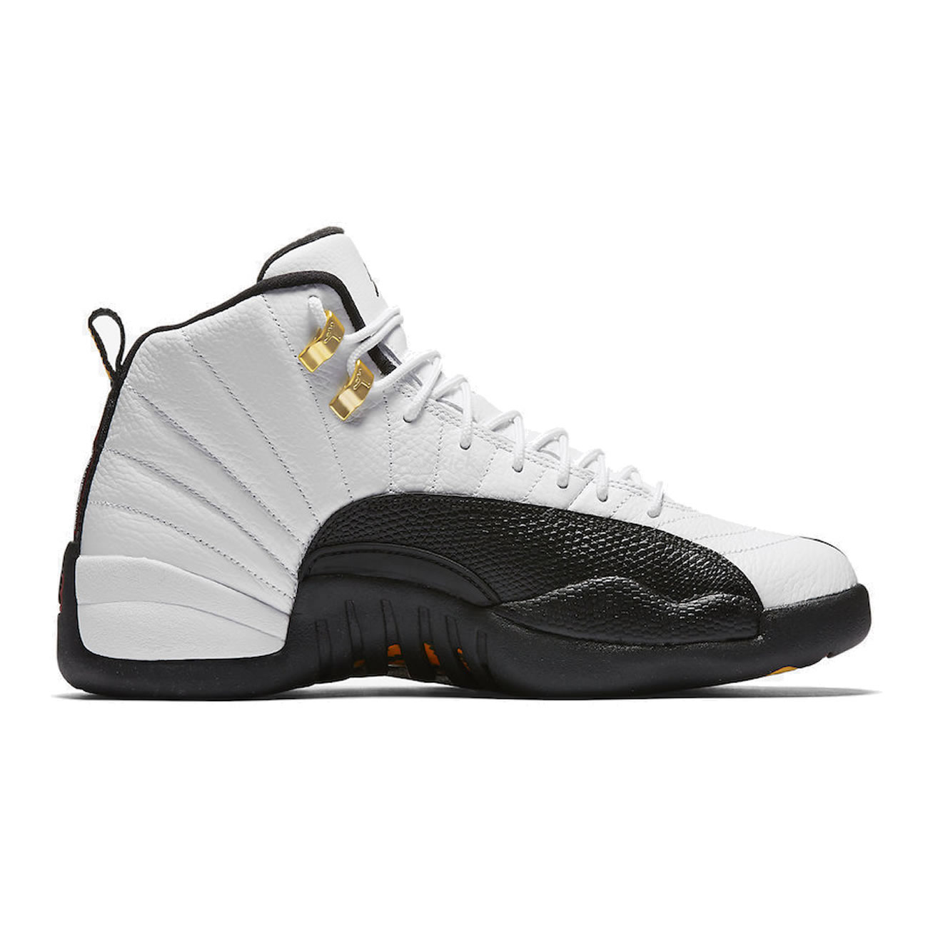 Air Jordan 12 Retro Taxi White Gold 130690 125 (3) - newkick.app