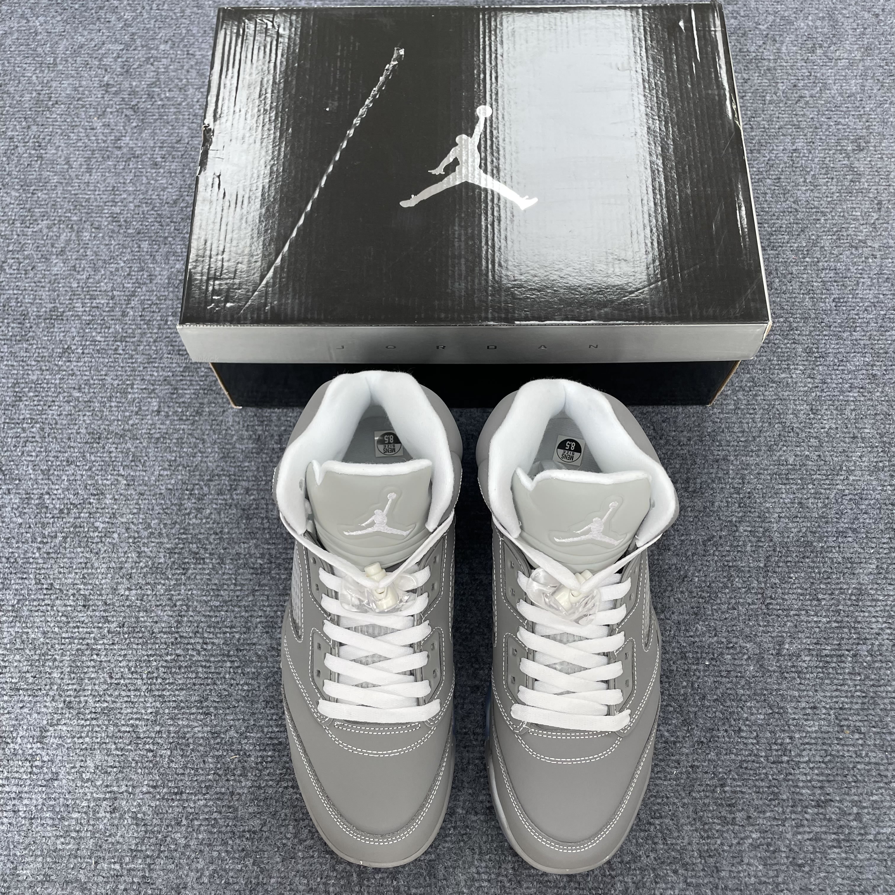 Air Jordan 5 Retro Wolf Grey 136027 005 (5) - newkick.app