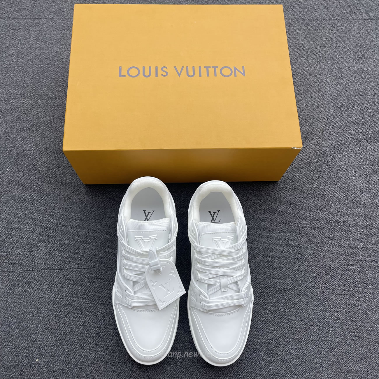 Louis Vuitton Lv Trainer Sneaker White 1a8wav (7) - newkick.app