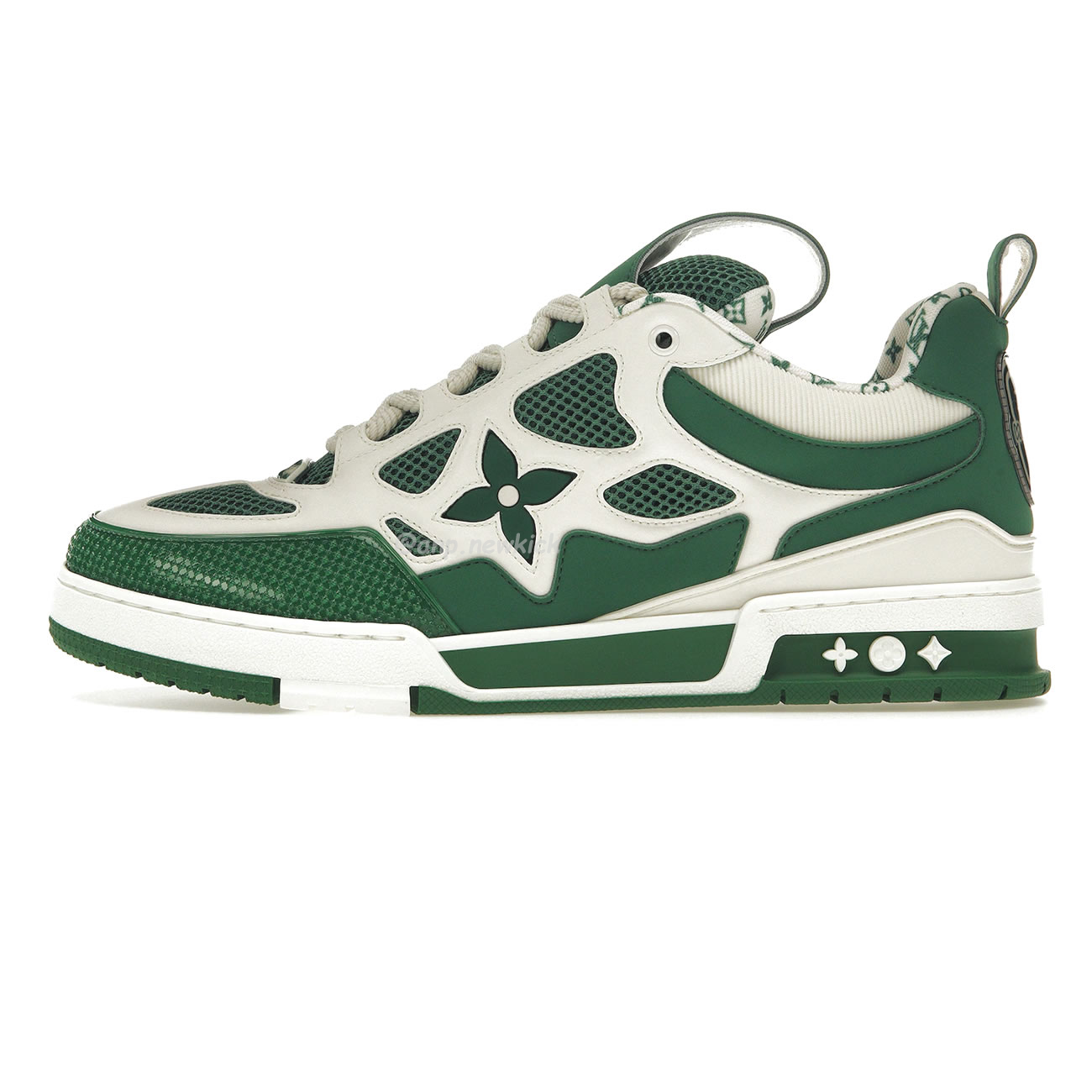 Louis Vuitton Lv Skate Sneaker Green White 1ac520 (1) - newkick.app