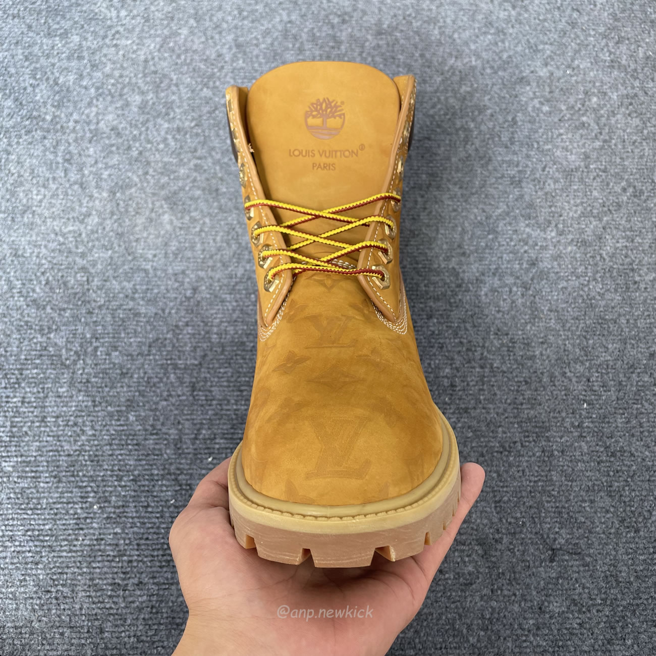 Louis Vuitton Timberland 6 Ankle Boot Wheat Monogram 1ad72x (13) - newkick.app