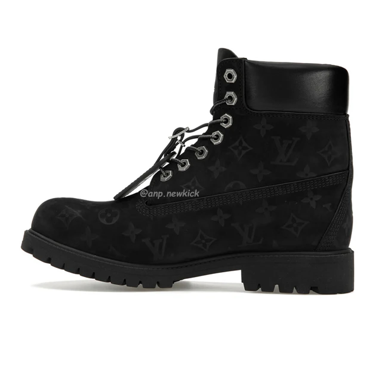 Louis Vuitton Timberland 6 Botín Ankle Boot Black Monogram 1ad73h (1) - newkick.app