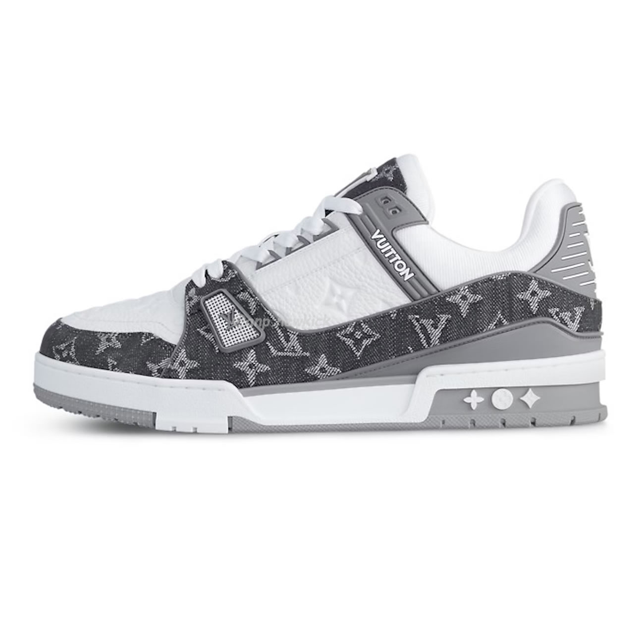 Louis Vuitton Trainer Monogram Denim Grey White 1adf58 (0) - newkick.app