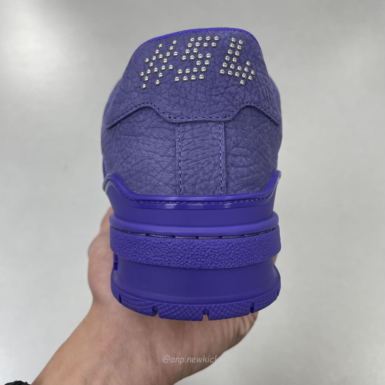 Louis Vuitton Lv Trainer Maxi Sneaker Violet 1adhae (4) - newkick.app