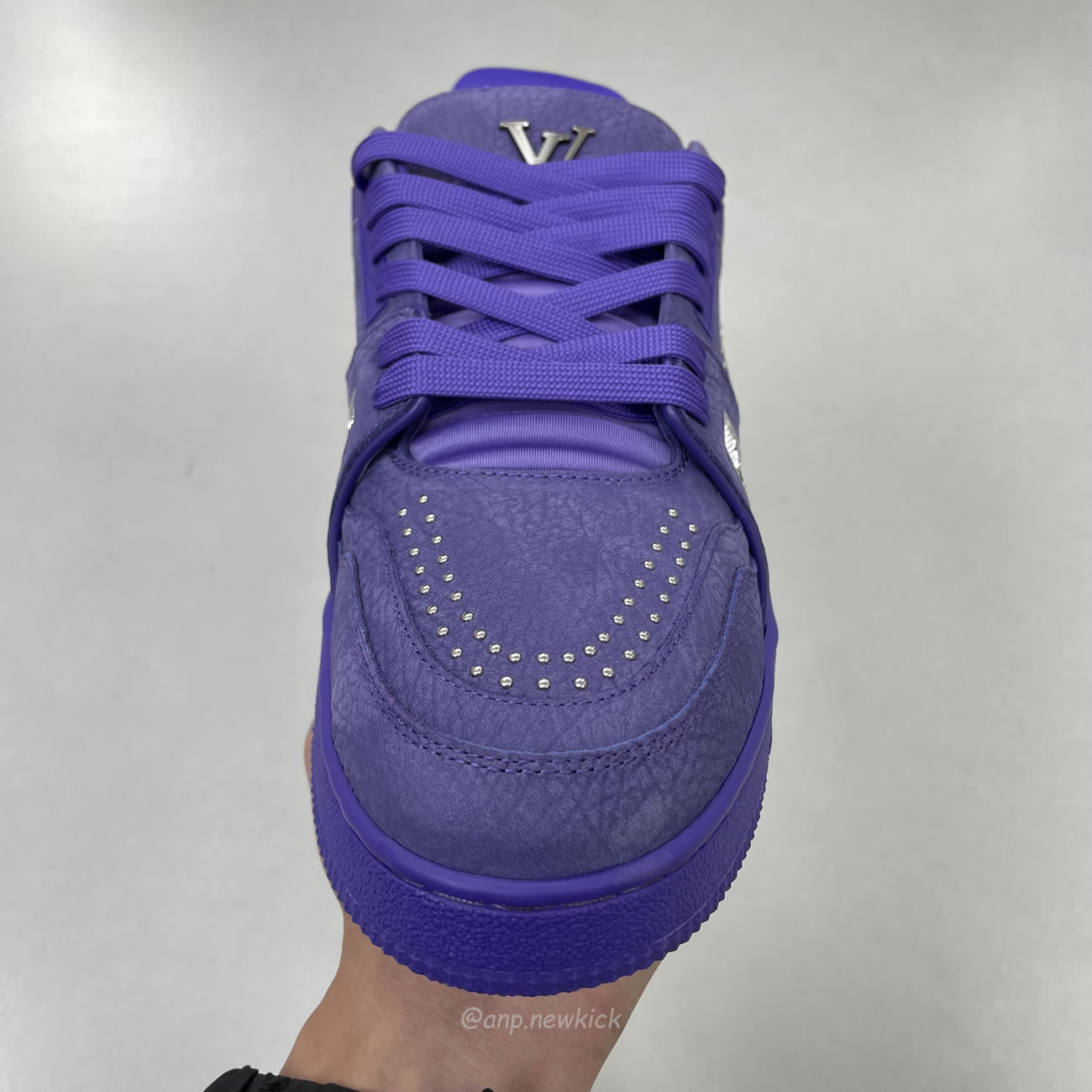 Louis Vuitton Lv Trainer Maxi Sneaker Violet 1adhae (8) - newkick.app