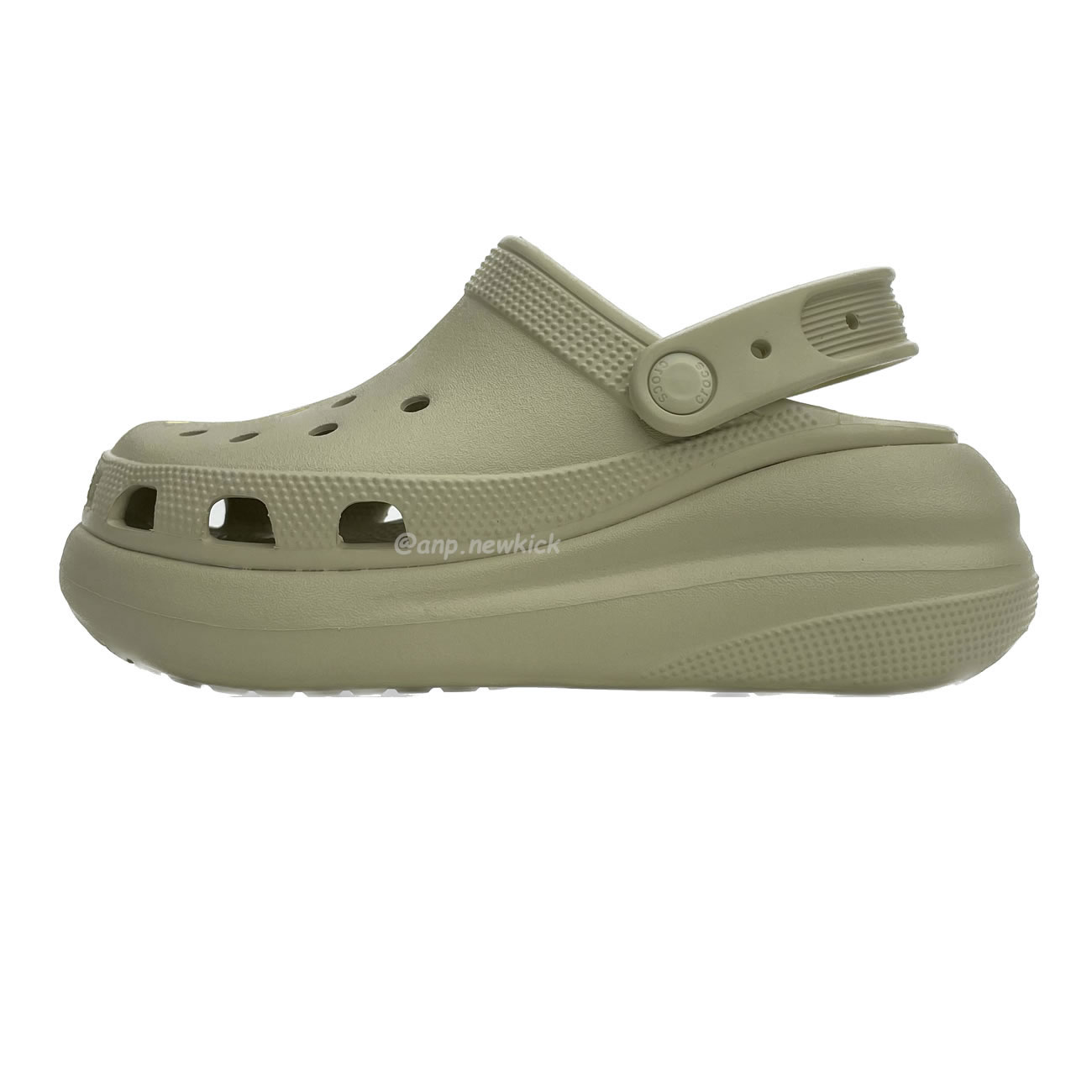 Crocs Classic Crush Clog Bone Multi Black White Green Blue Grey Red Green Dark Green Brown 207521 (7) - newkick.app