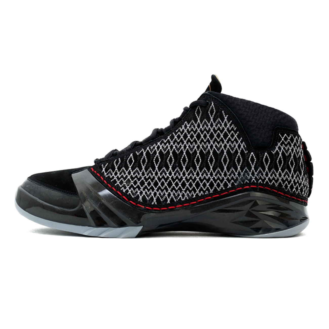 Air Jordan 23 Black Stealth White Varsity Red (12) - newkick.app