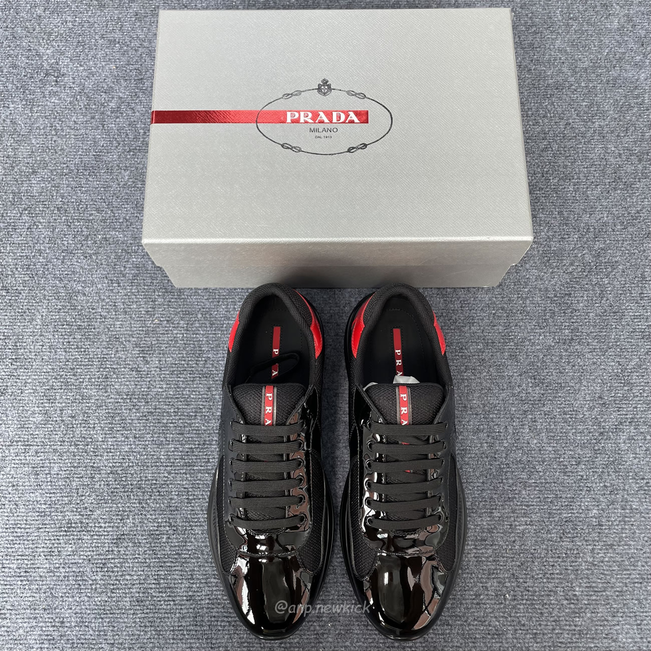 Prada Americas Cup Anthracite Red 3e6418 (4) - newkick.app