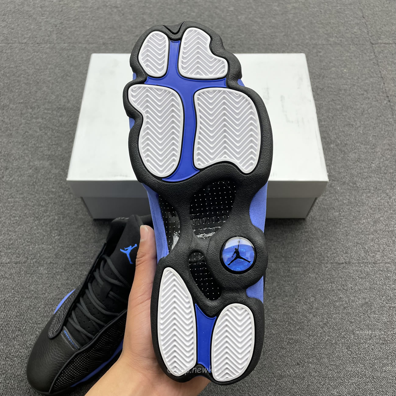 Air Jordan 13 Retro Black Hyper Royal 414571 040 (3) - newkick.app