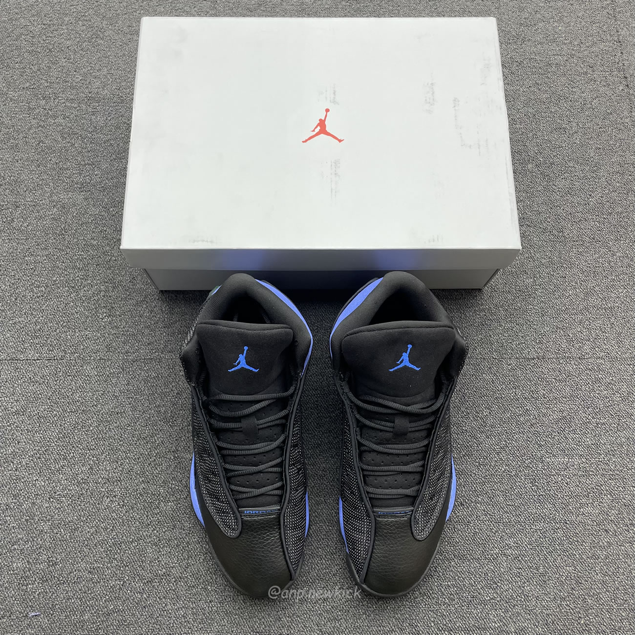 Air Jordan 13 Retro Black Hyper Royal 414571 040 (6) - newkick.app