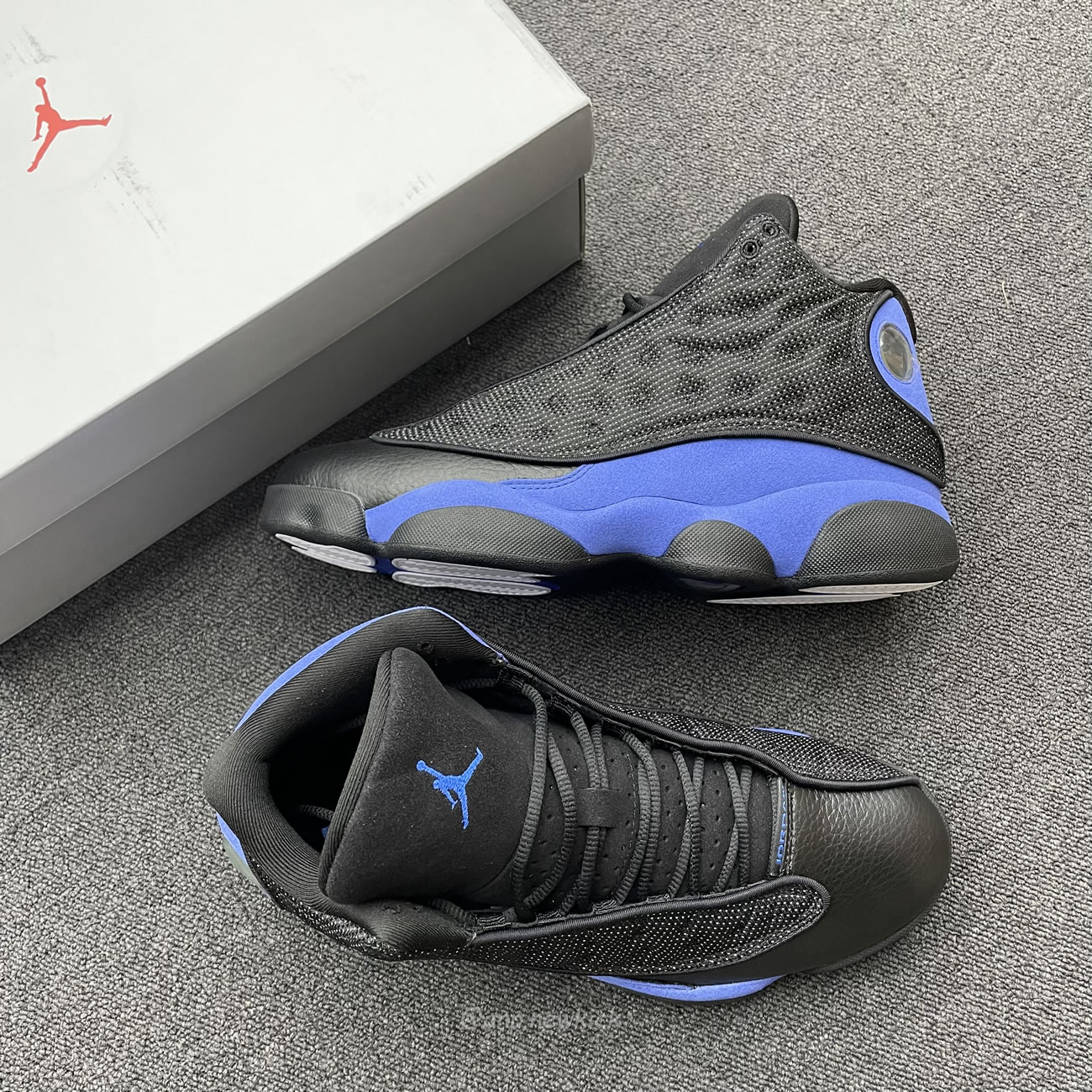 Air Jordan 13 Retro Black Hyper Royal 414571 040 (9) - newkick.app