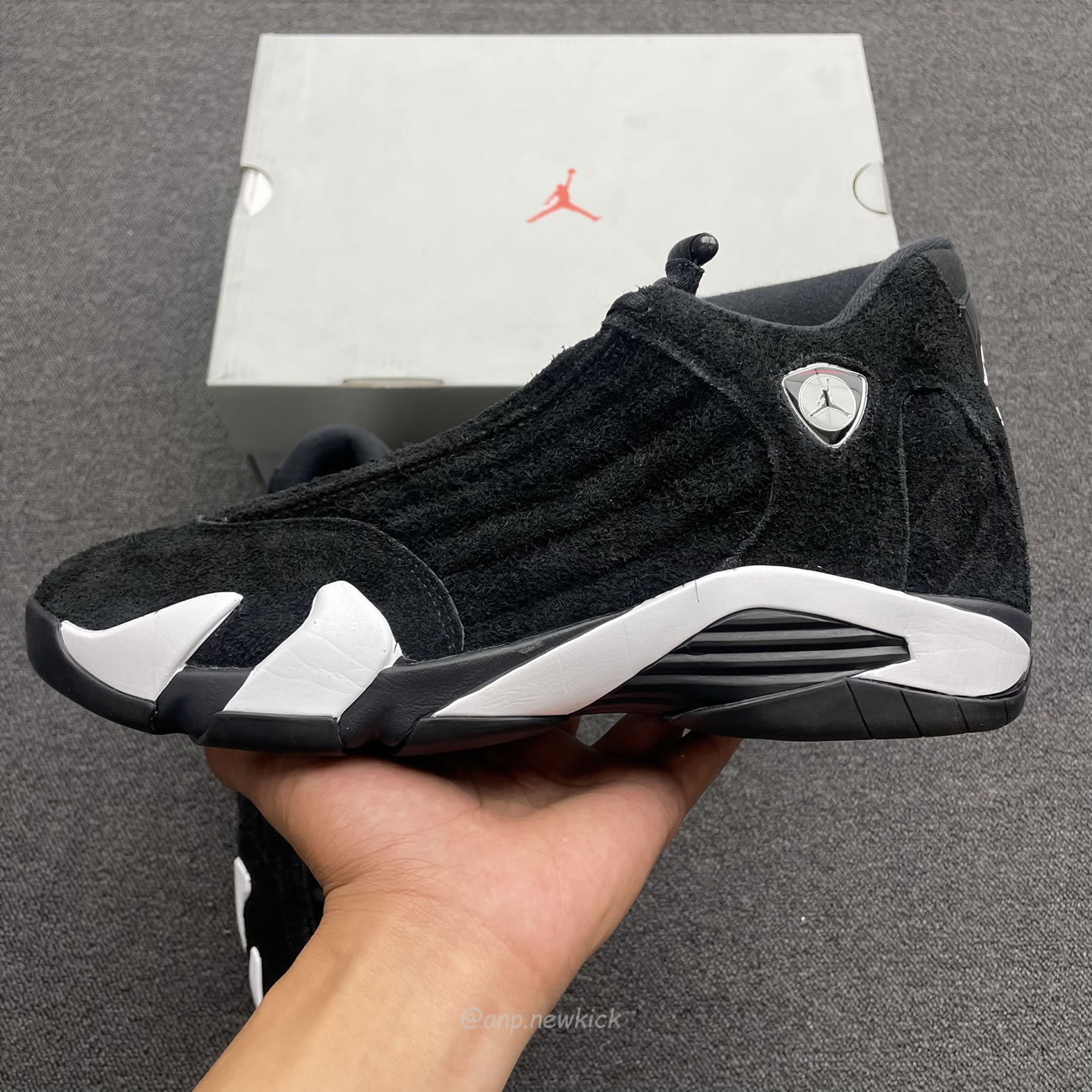 Air Jordan 14 Retro Black White 487471 016 (11) - newkick.app