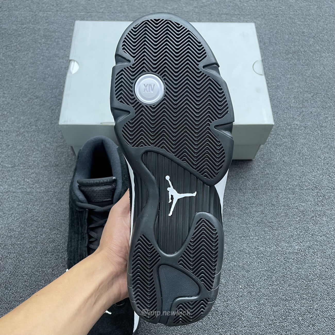 Air Jordan 14 Retro Black White 487471 016 (12) - newkick.app