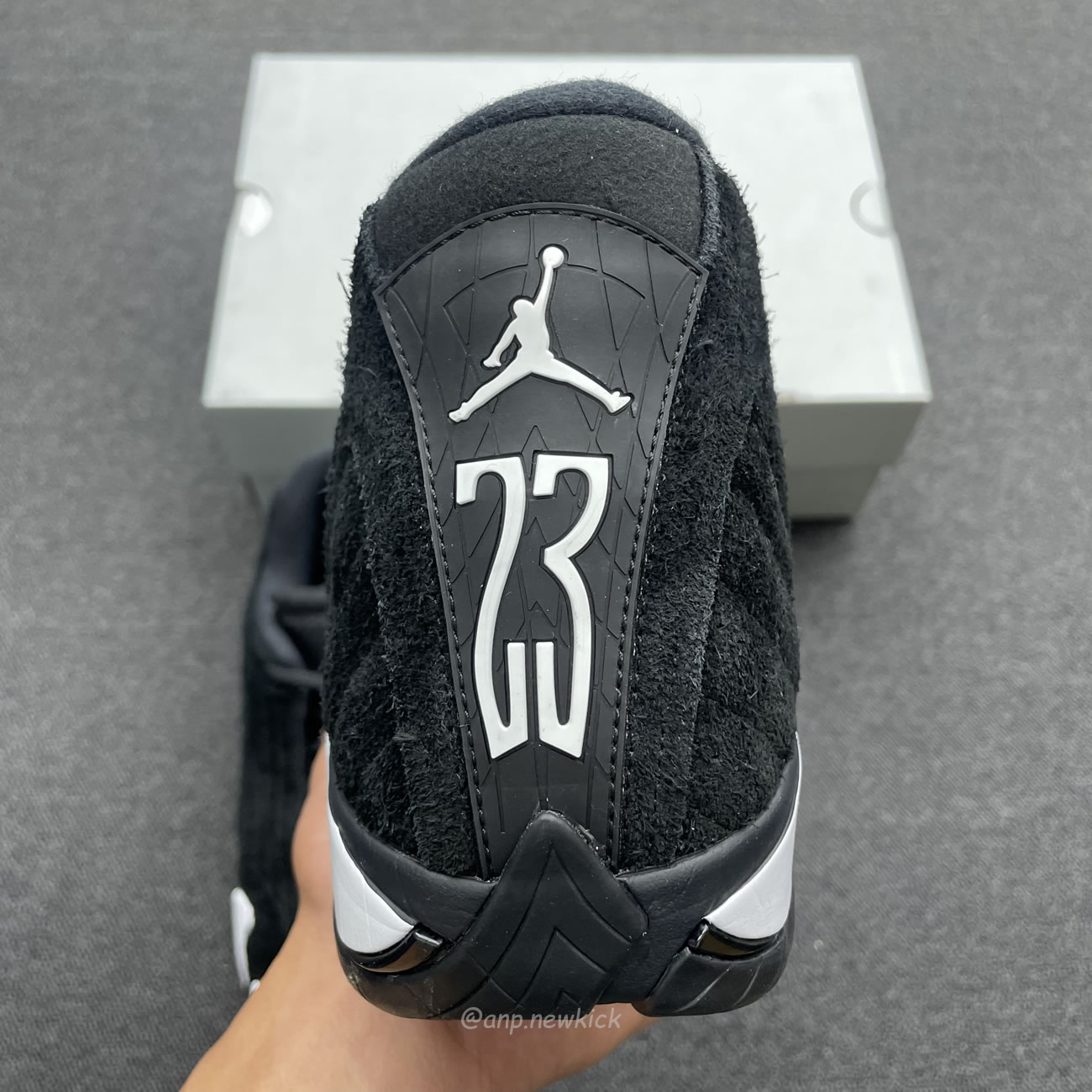 Air Jordan 14 Retro Black White 487471 016 (5) - newkick.app