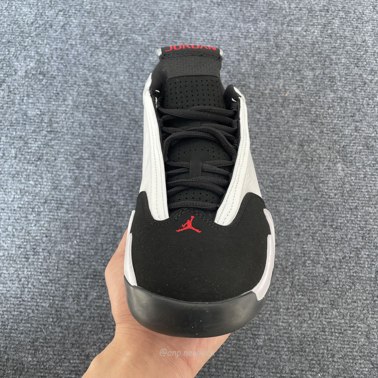 Air Jordan 14 Retro Black Toe 2024 487471 160 (2) - newkick.app