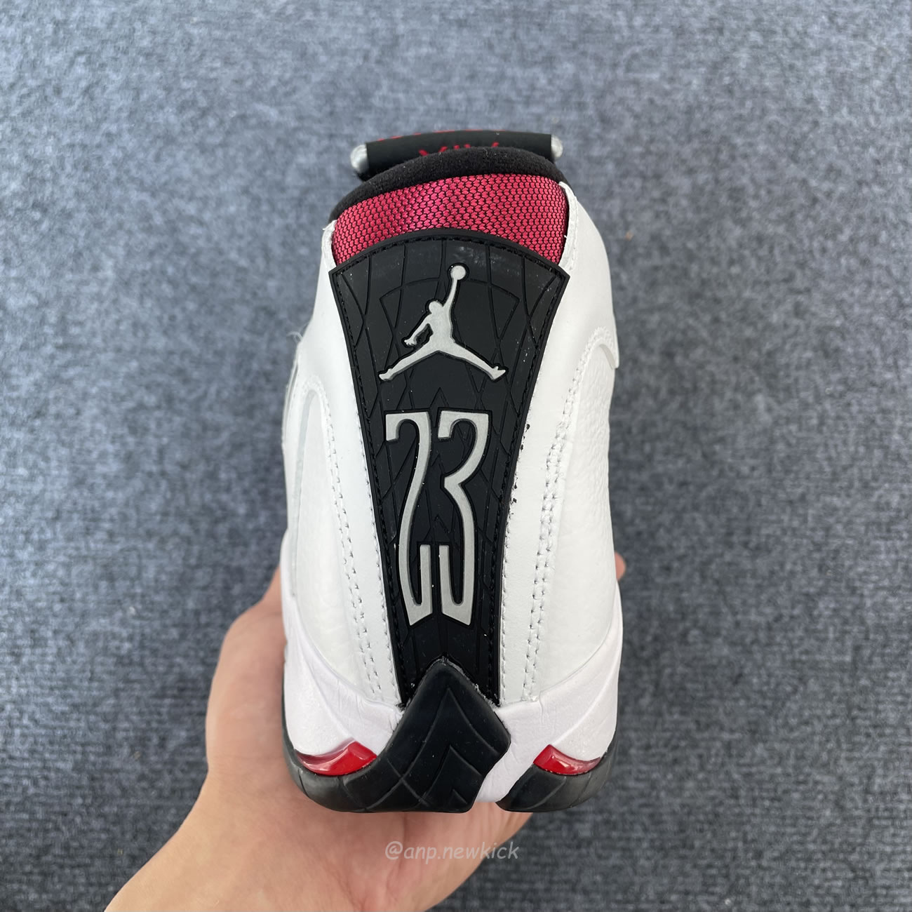 Air Jordan 14 Retro Black Toe 2024 487471 160 (5) - newkick.app