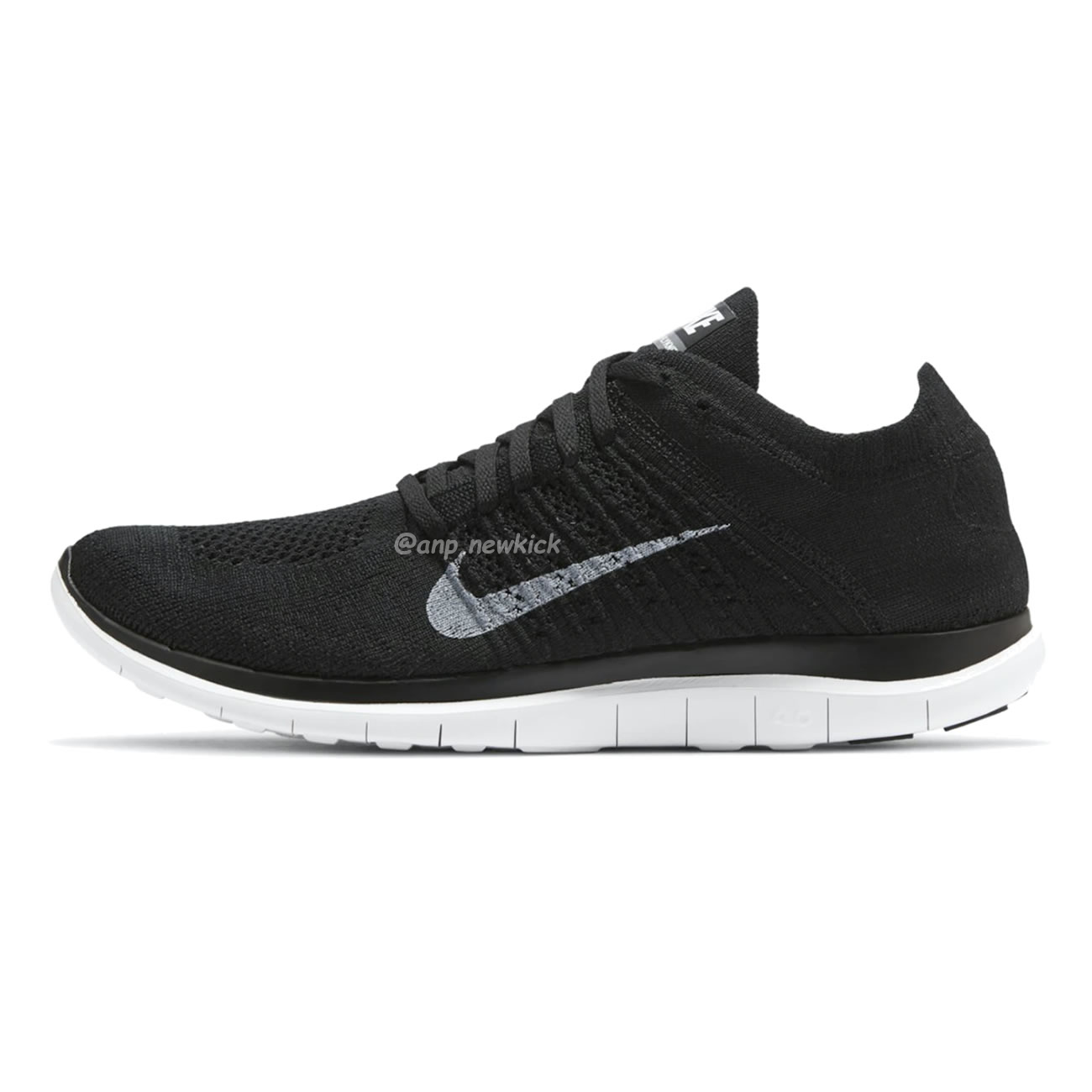 Nike Free 4.0 Flyknit White Black 631050 100 (6) - newkick.app