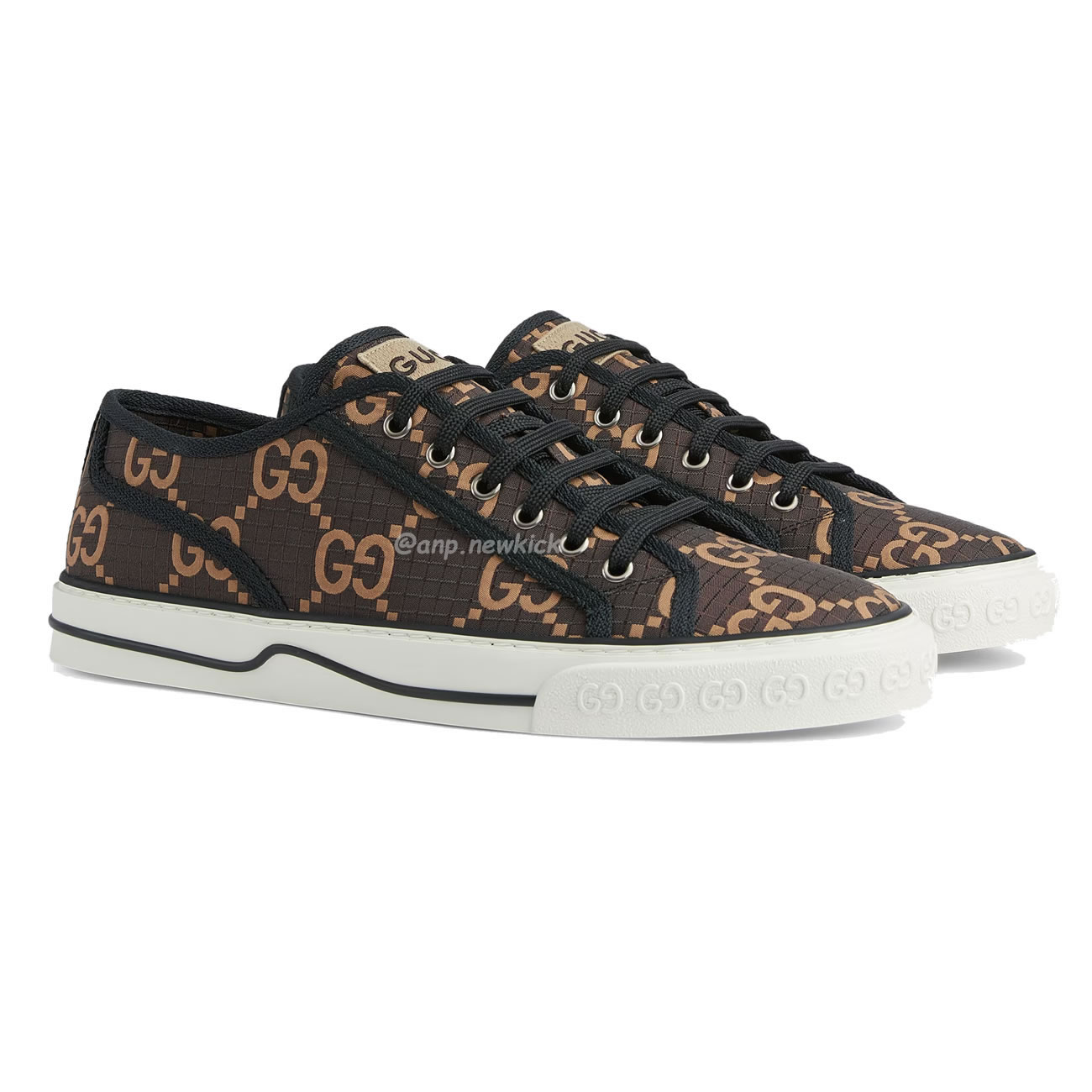 Gucci Ripstop Tennis Brown 771461 Factd 8644 (8) - newkick.app