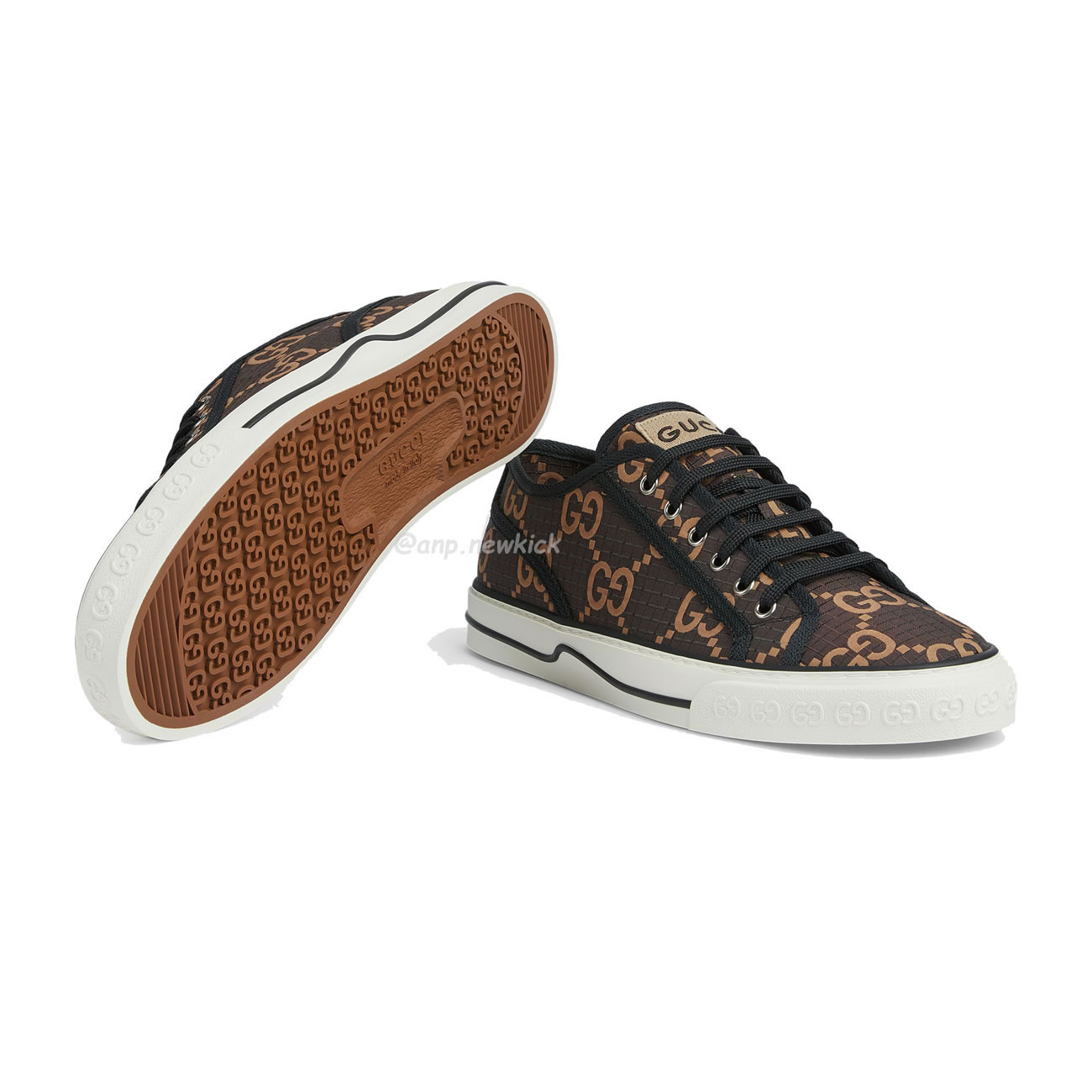 Gucci Ripstop Tennis Brown 771461 Factd 8644 (9) - newkick.app