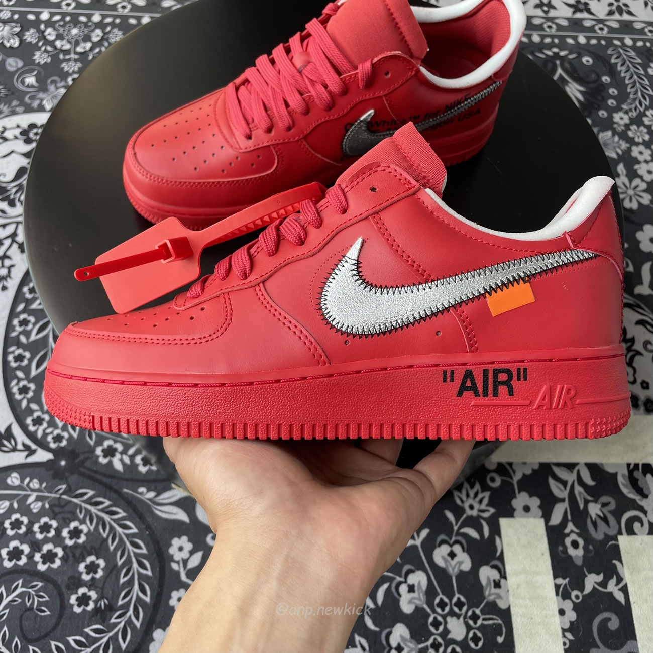 Nike Air Force 1 Low Off White Red Ao4297 600 (6) - newkick.app