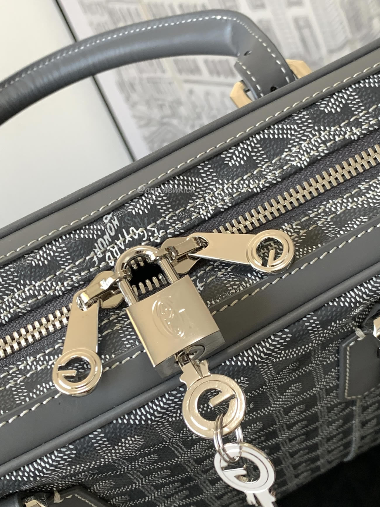 Goyard Ambassade Medium Size Briefcase (11) - newkick.app