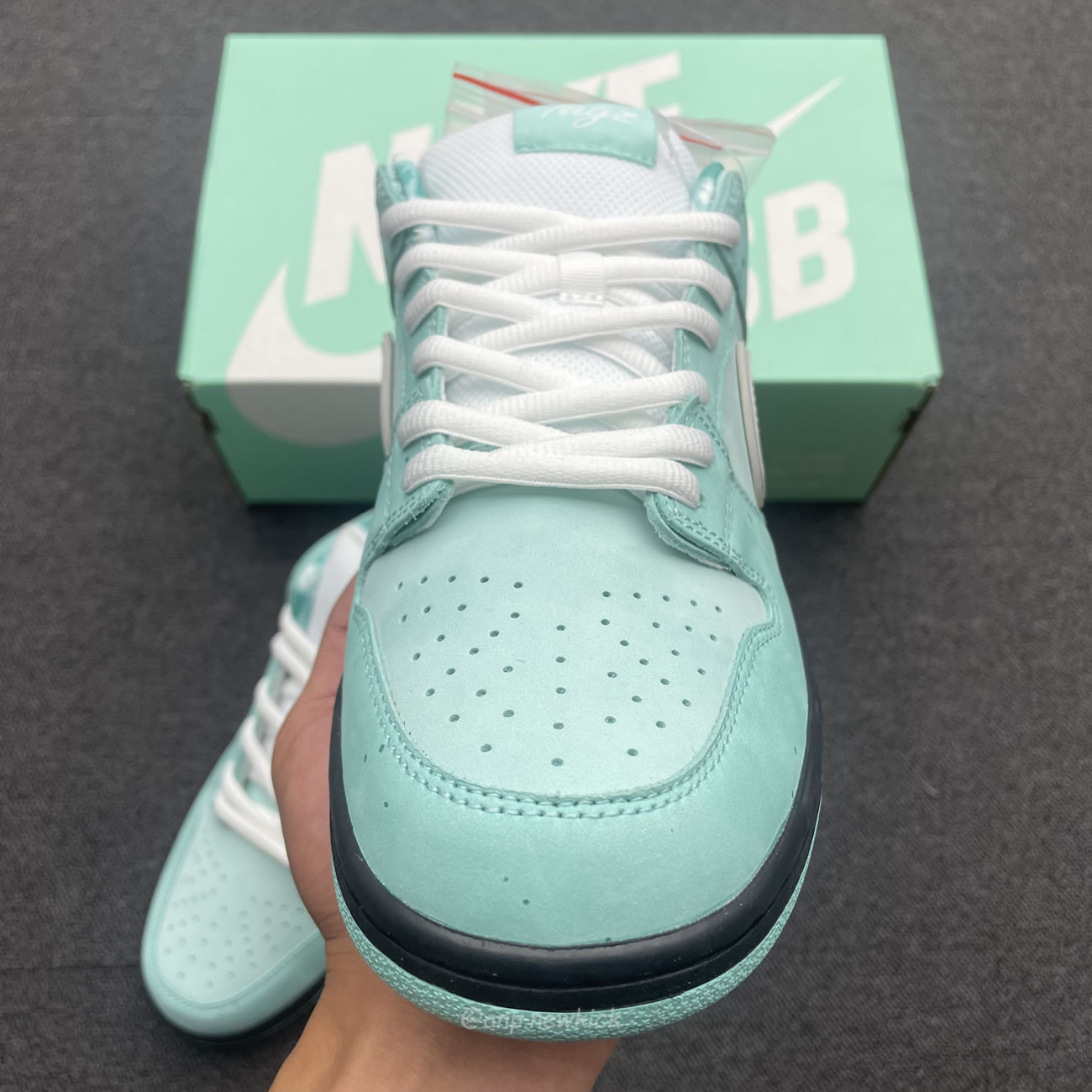 Nike Sb Dunk Low Concepts Tiffany Green Lobster Bv1310 402 (3) - newkick.app