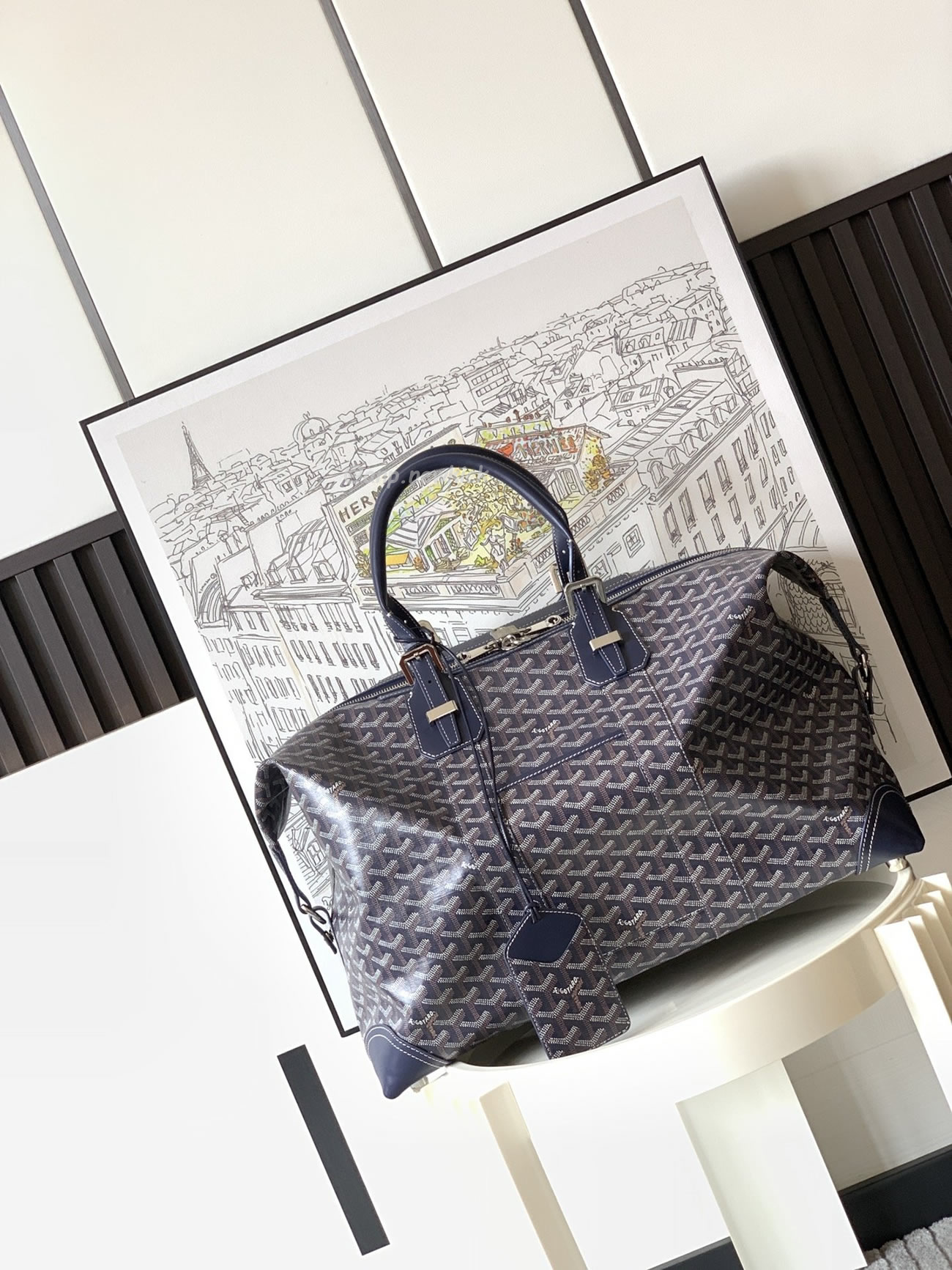 Goyard Bowling 45 Traveling Bag (8) - newkick.app