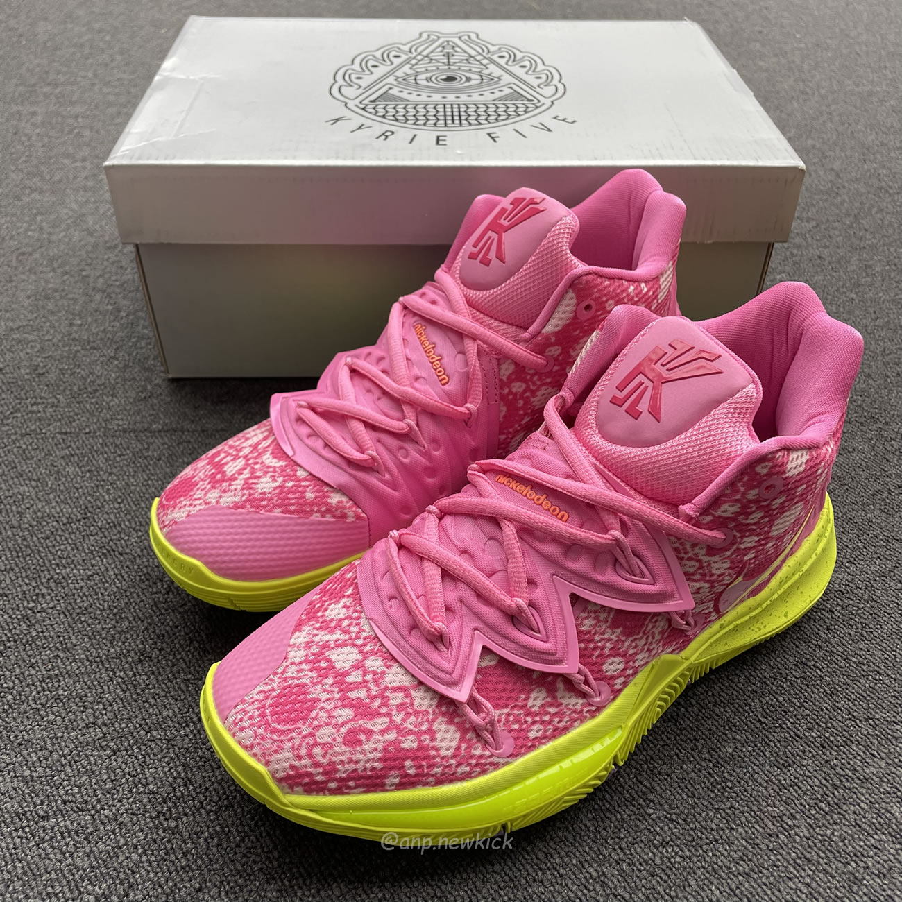 Nike Kyrie 5 Spongebob Squidward Patrick Cj6951 300 Cj6950 600 (19) - newkick.app