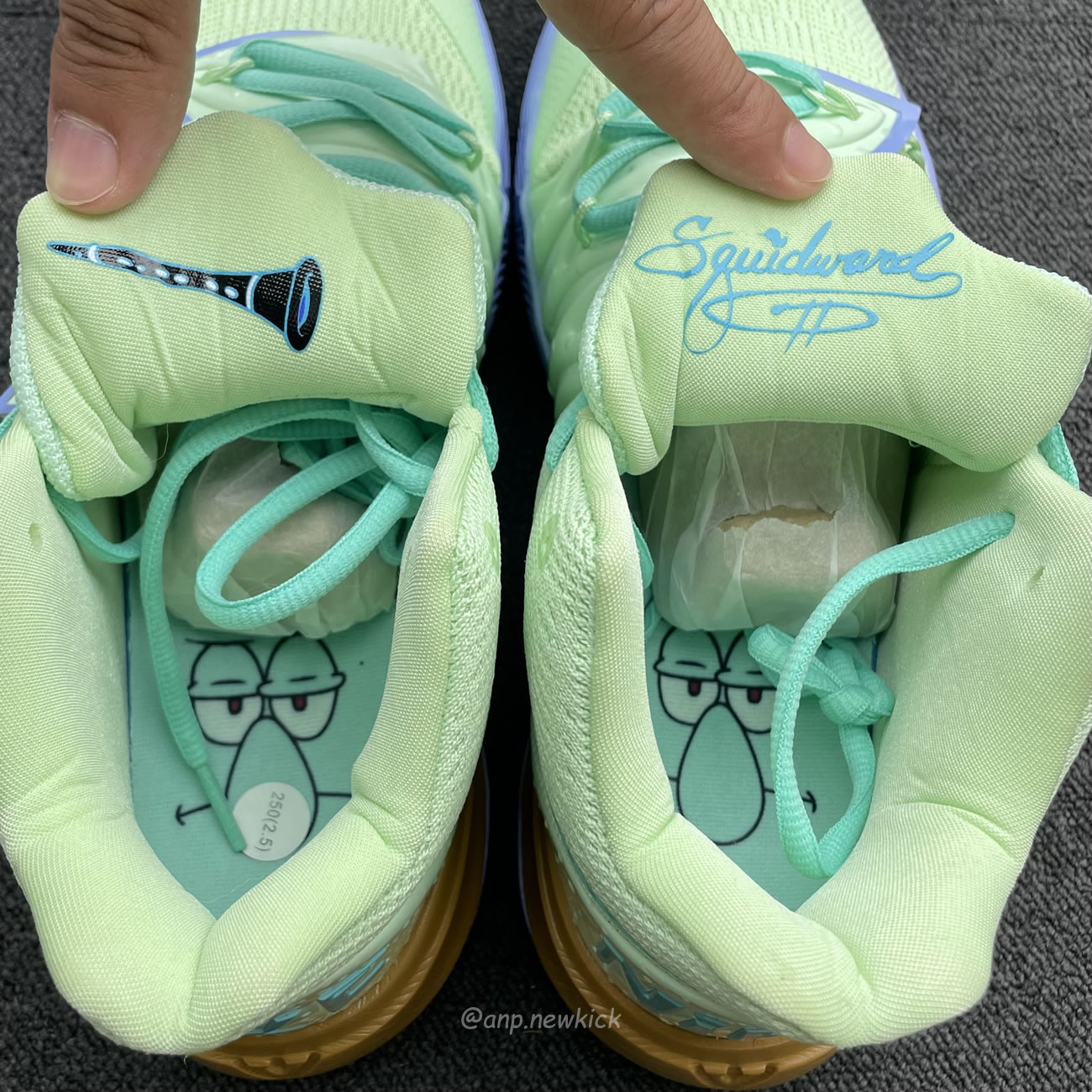 Nike Kyrie 5 Spongebob Squidward Patrick Cj6951 300 Cj6950 600 (24) - newkick.app