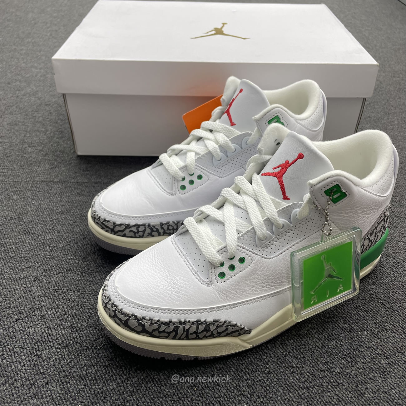 Air Jordan 3 Retro Lucky Green Womens Ck9246 136 (9) - newkick.app