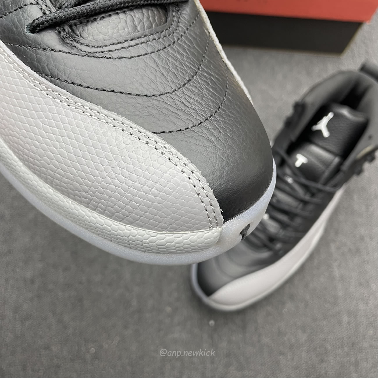 Air Jordan 12 Black Wolf Grey Ct8013 019 (7) - newkick.app