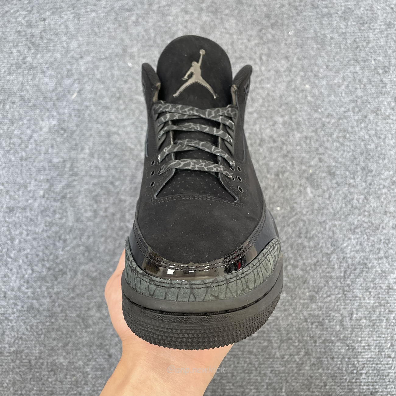 Air Jordan 3 Retro Black Cat 2025 Ct8532 001 (8) - newkick.app