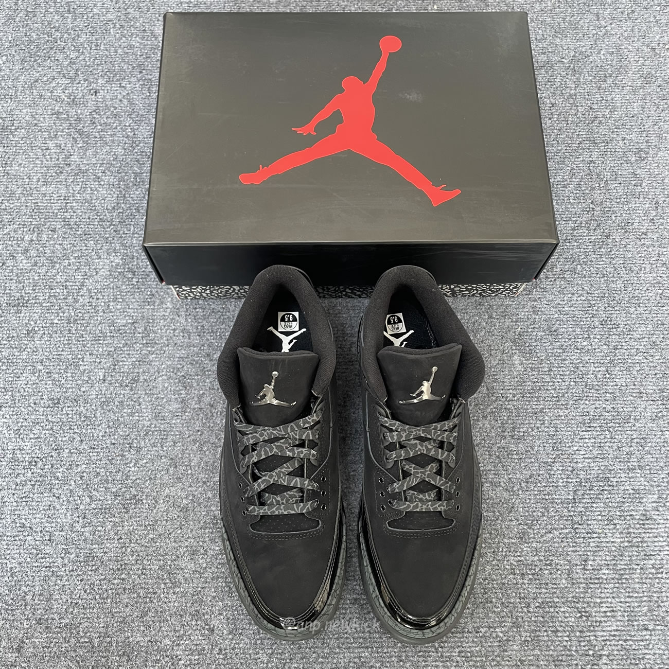 Air Jordan 3 Retro Black Cat 2025 Ct8532 001 (9) - newkick.app