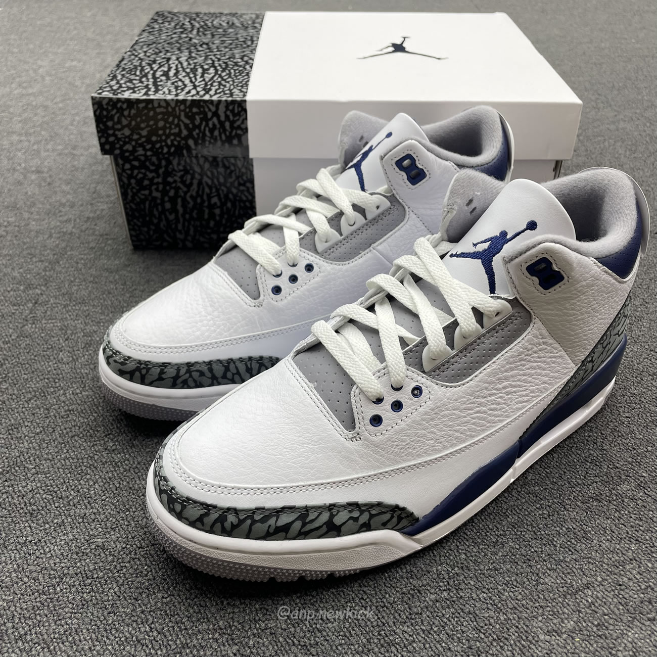 Air Jordan 3 Retro Midnight Navy Ct8532 140 (10) - newkick.app