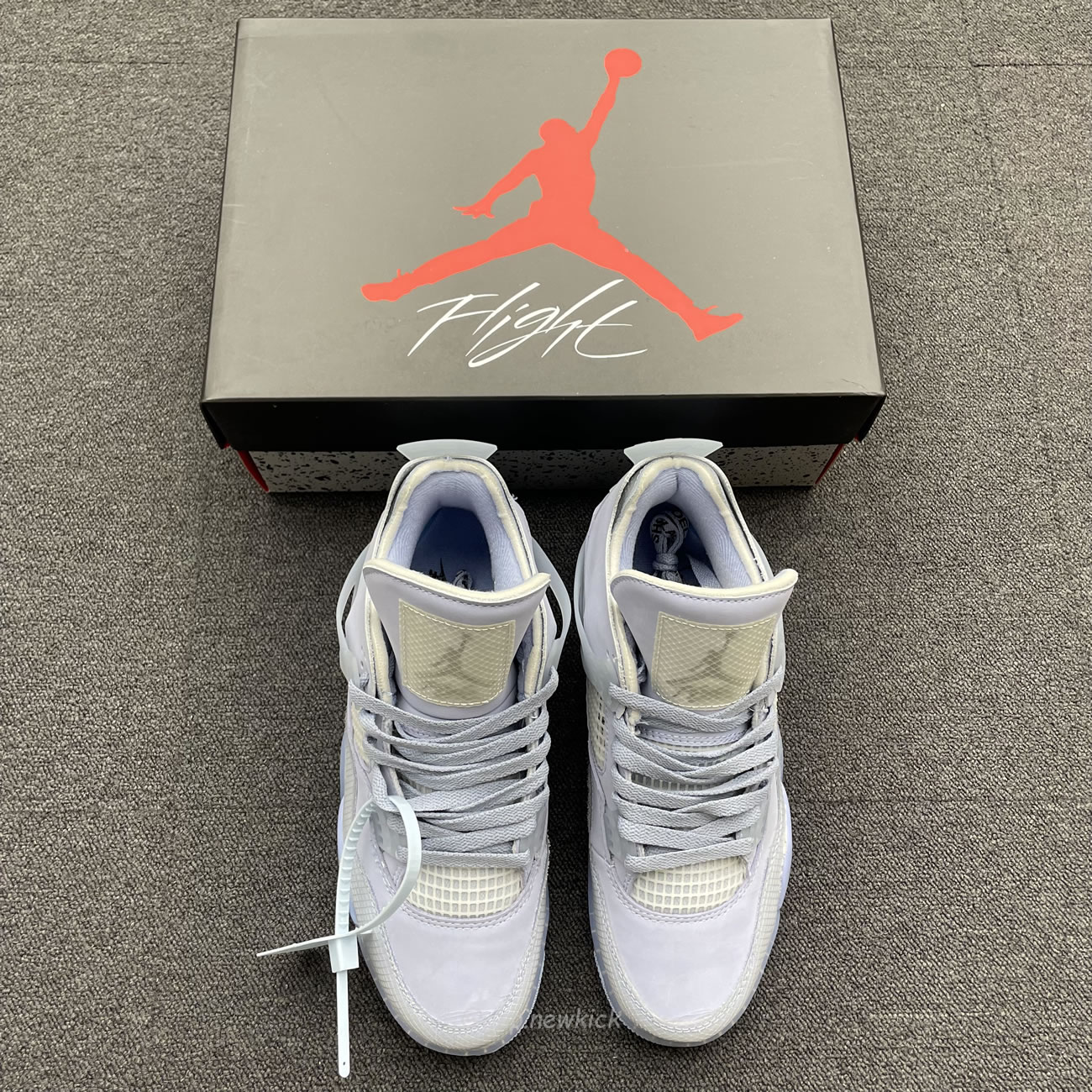 Air Jordan 4 Retro Off Blue Sail Womens Cv9388 102 (7) - newkick.app