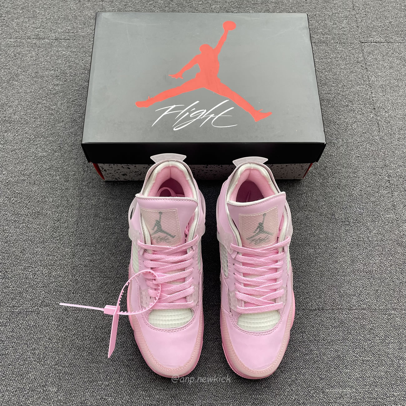 Air Jordan 4 Retro Off Pink Sail Womens Cv9388 105 (5) - newkick.app