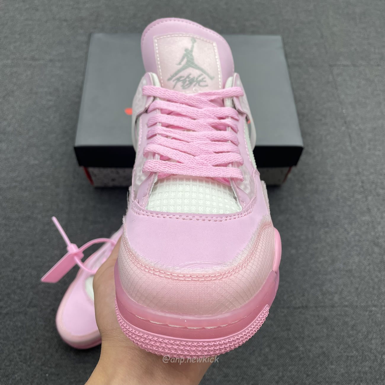 Air Jordan 4 Retro Off Pink Sail Womens Cv9388 105 (7) - newkick.app