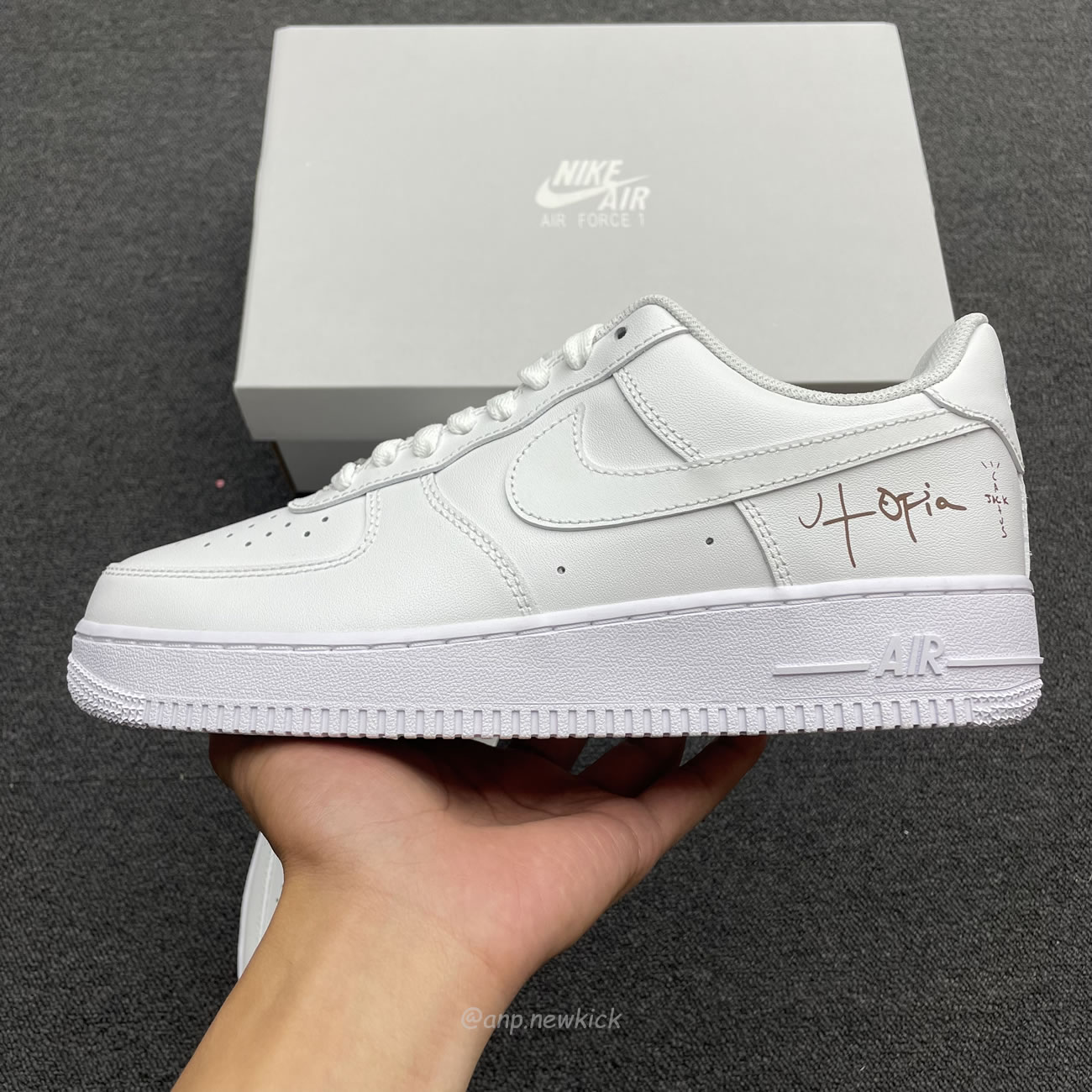 Nike Air Force 1 Low 07 White Travis Scott Cactus Jack Utopia Edition Cw2288 111 (9) - newkick.app