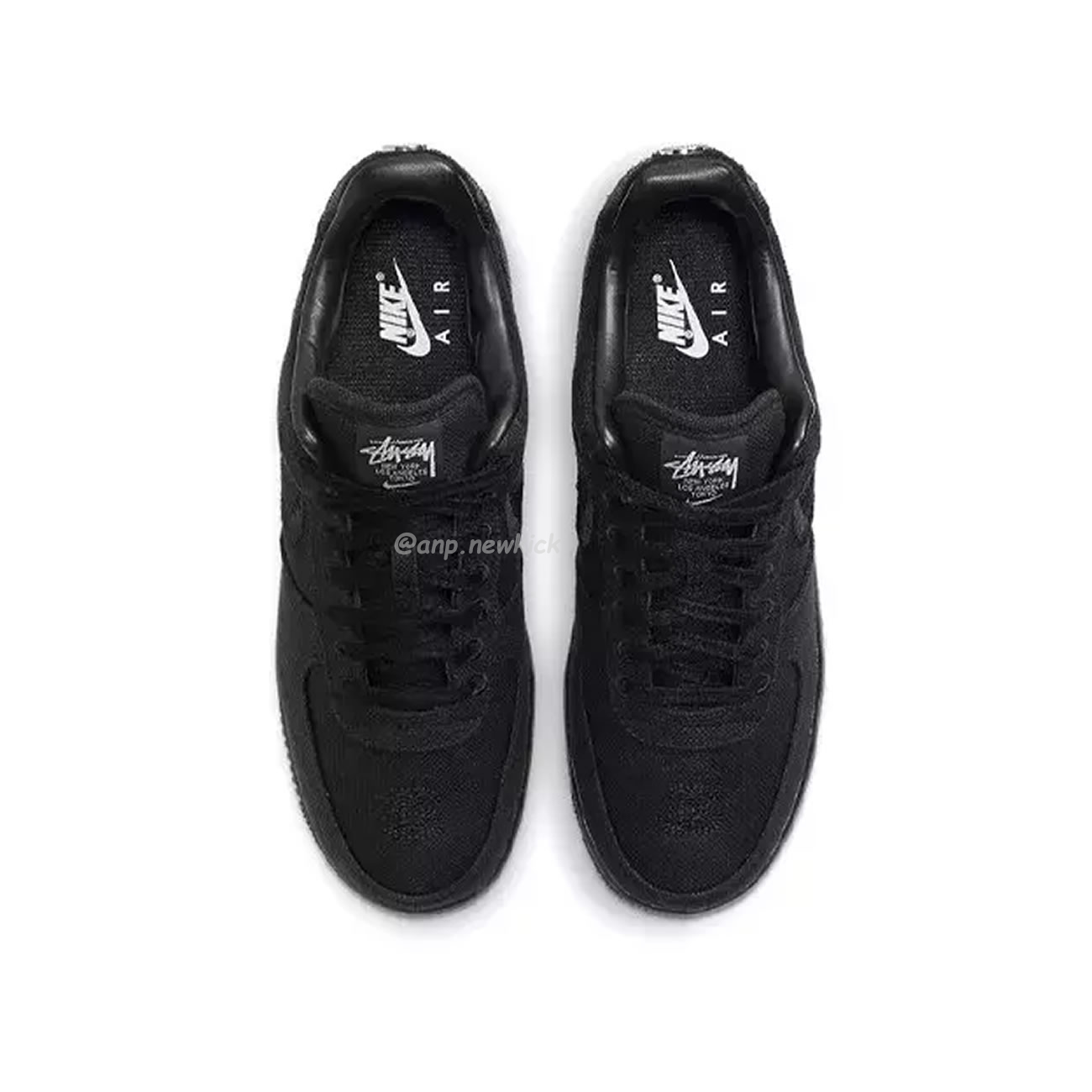 Nike Air Force 1 Low Stussy Black Cz9084 001 (10) - newkick.app