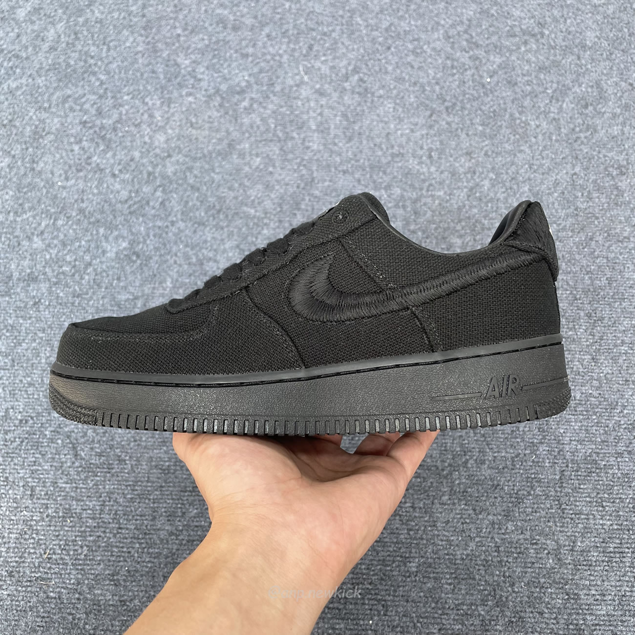 Nike Air Force 1 Low Stussy Black Cz9084 001 (13) - newkick.app