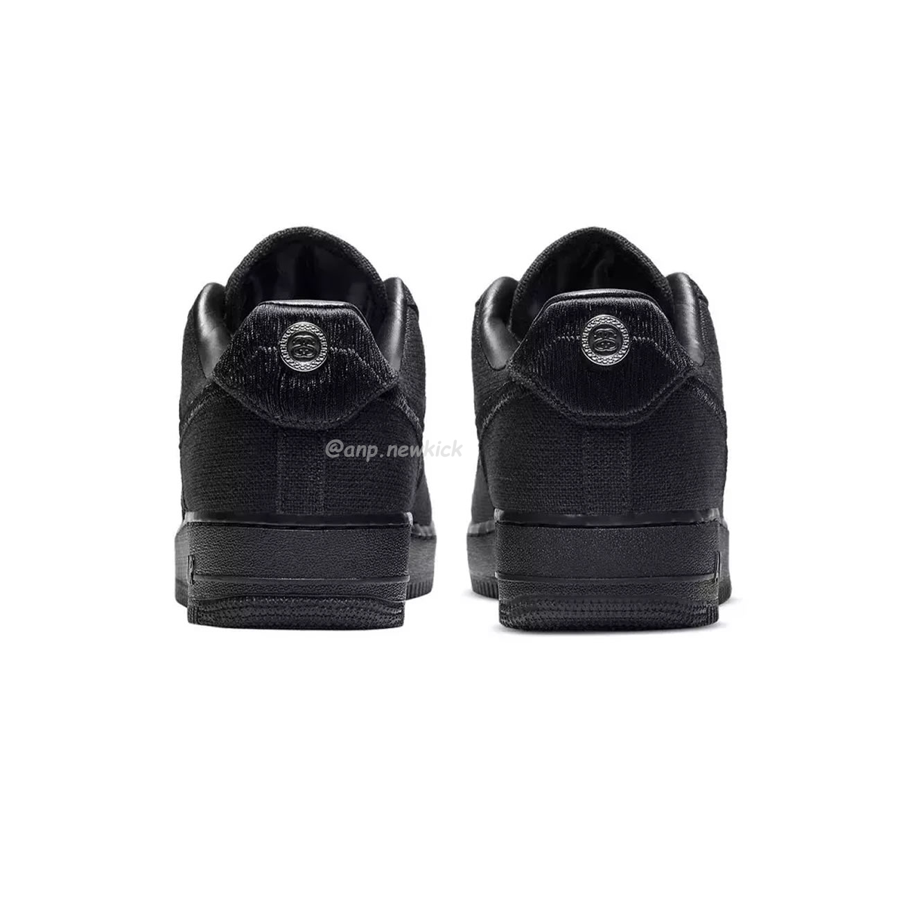 Nike Air Force 1 Low Stussy Black Cz9084 001 (9) - newkick.app