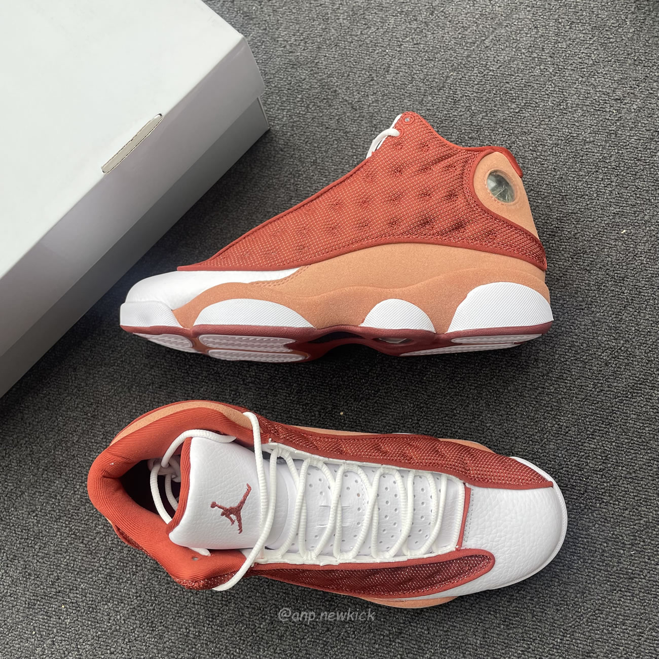 Air Jordan 13 Retro Dune Red Terra Blush Dj5982 601 (7) - newkick.app